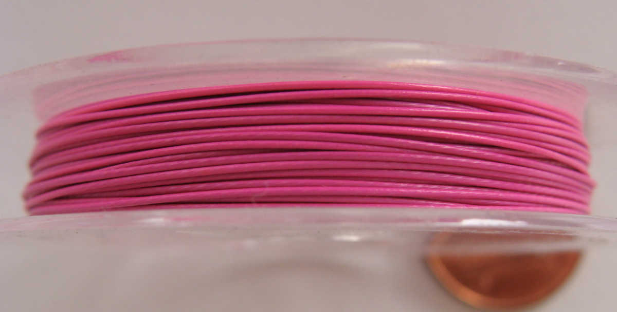 Fil cable 038 rose 10m