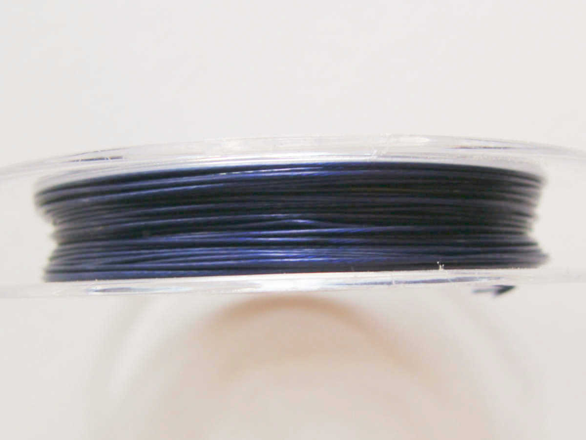 Fil cable 038 bleu marine 10m