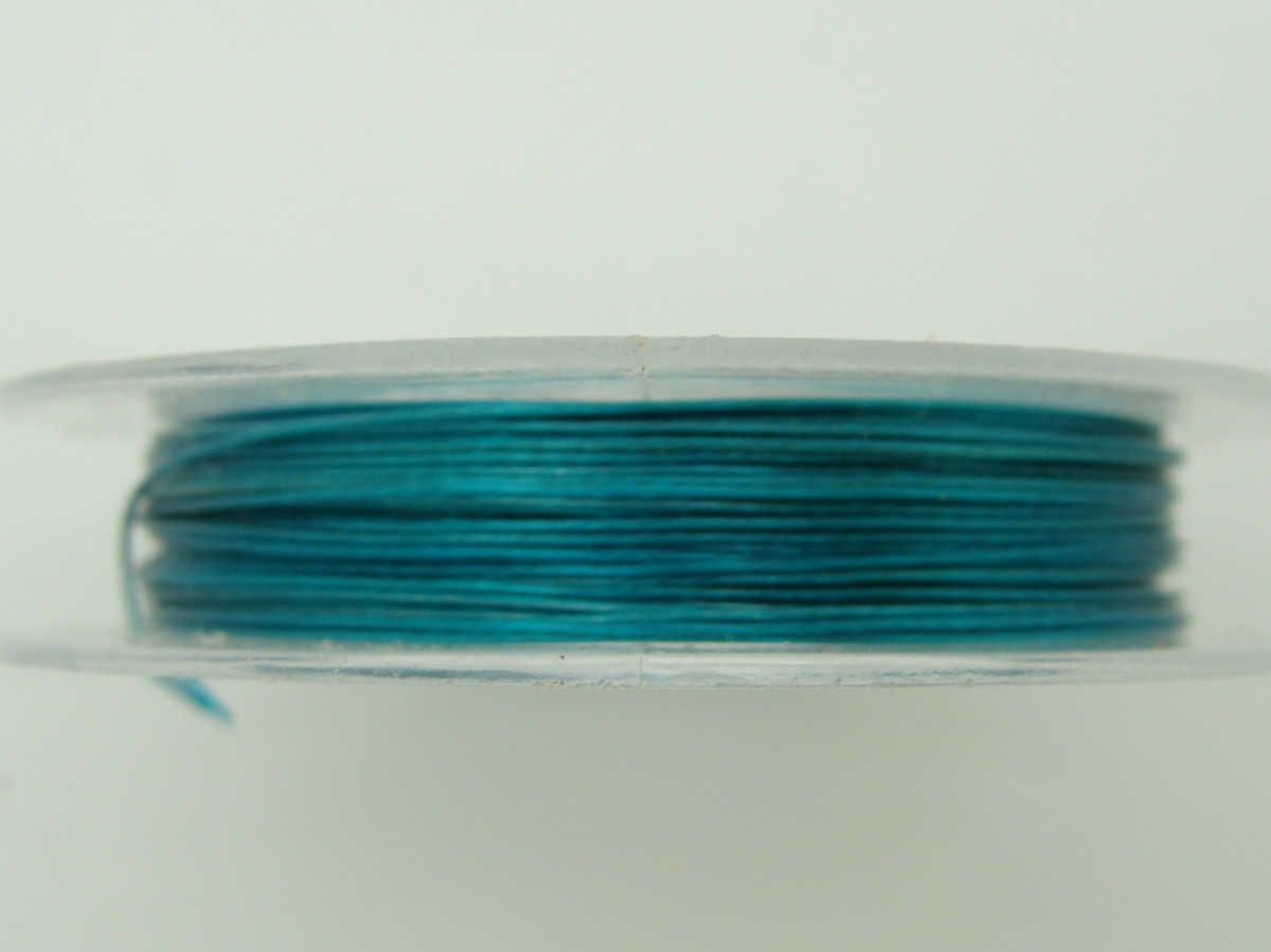 Fil cable 038 bleu 10m