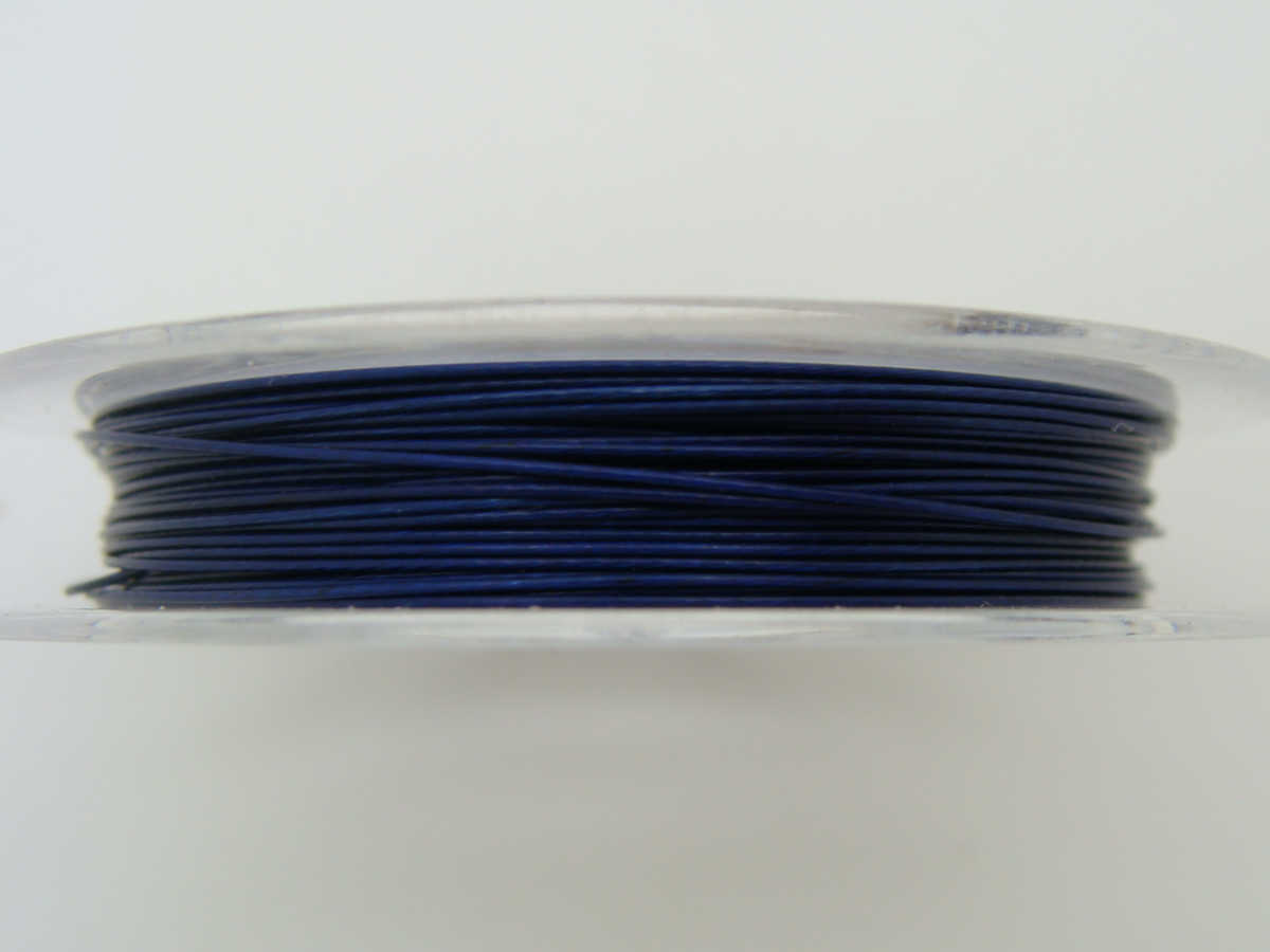 Fil cable 038 bleu nuit 10m