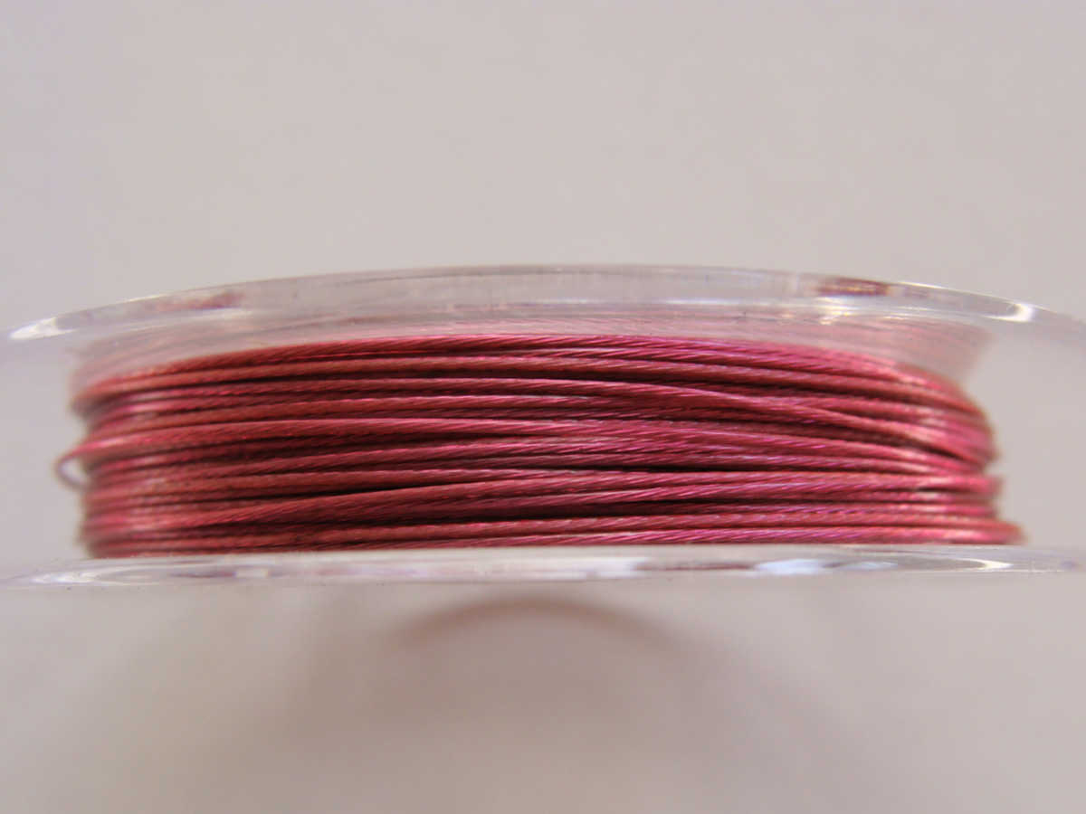 Fil cable 045 rose violet 10m