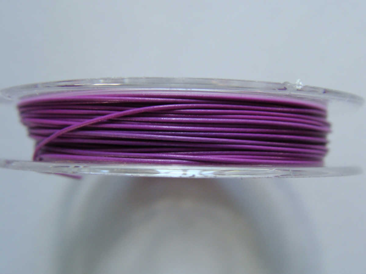 Fil cable 045 violet 10m