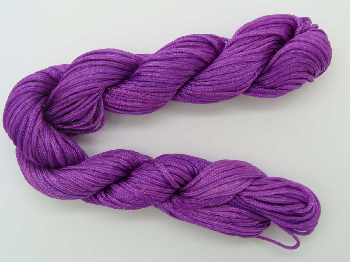 fil nylon 1mm violet echeveau