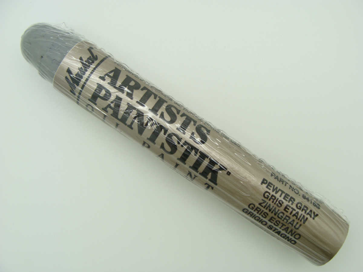 baton peinture gris etain