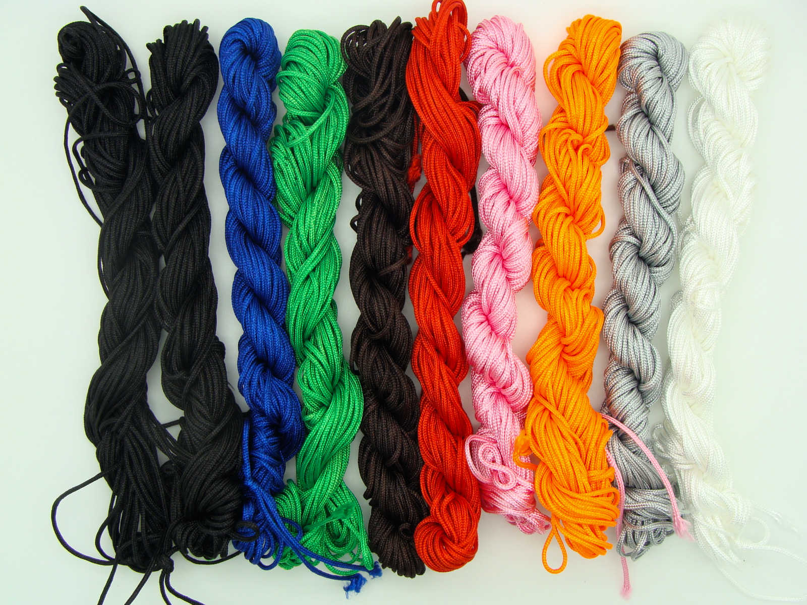 fil nylon tresse mix 10 echeveaux