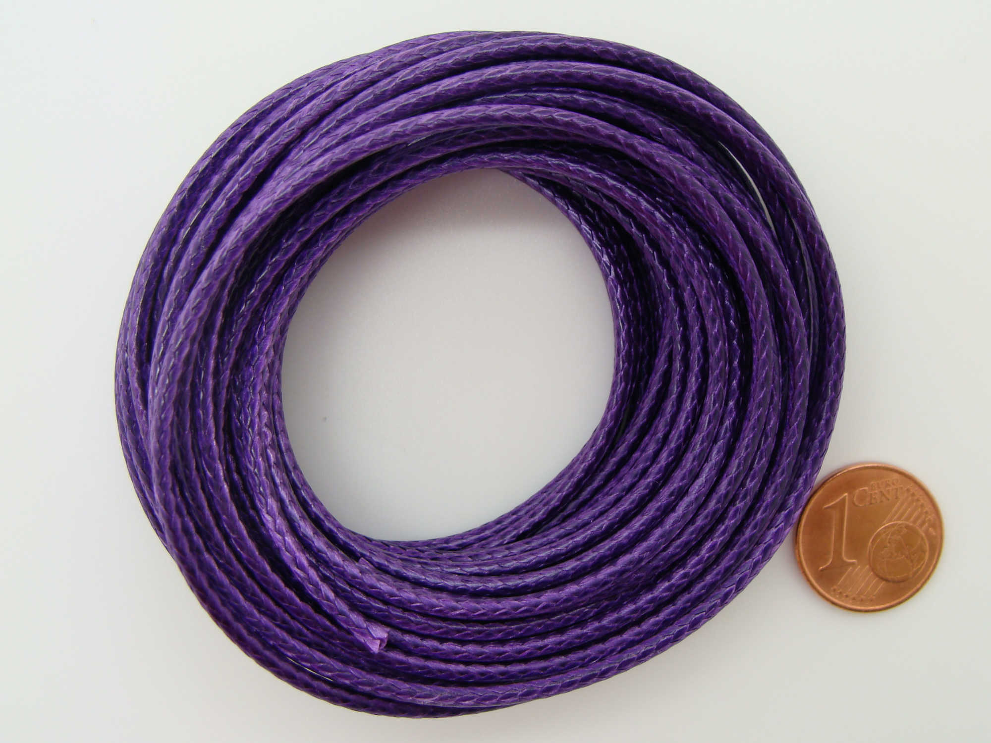 fil 23mm violet polyester cire