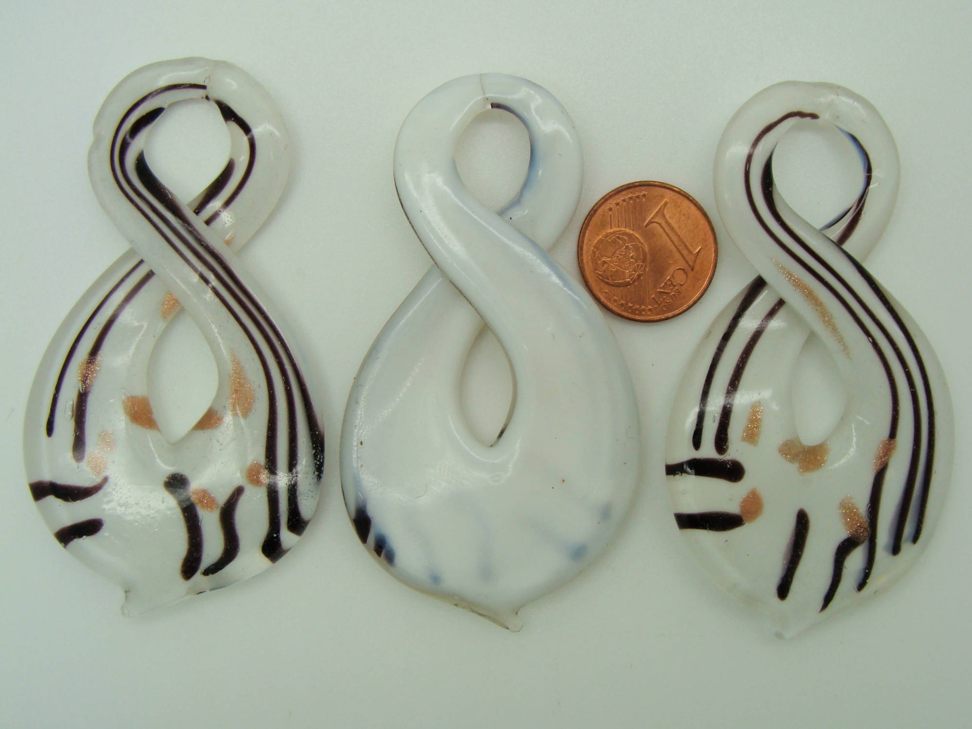 pendentif 8 noir Pend-56
