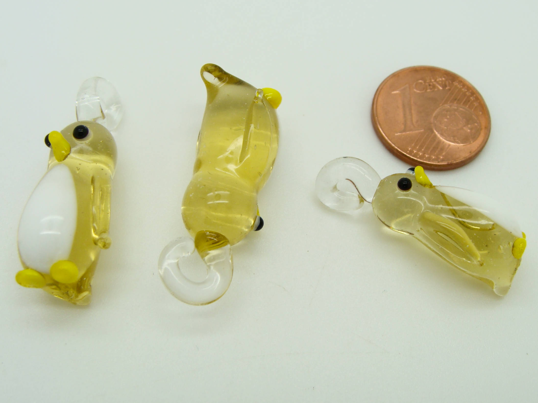 pendentif manchot jaune Pend-90