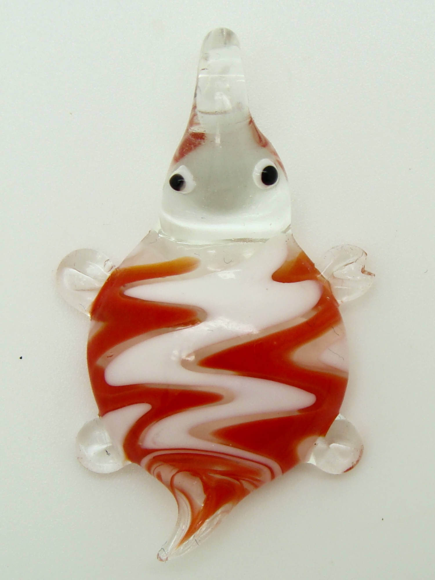 pendentif tortue verre lampwork verre Pend-124