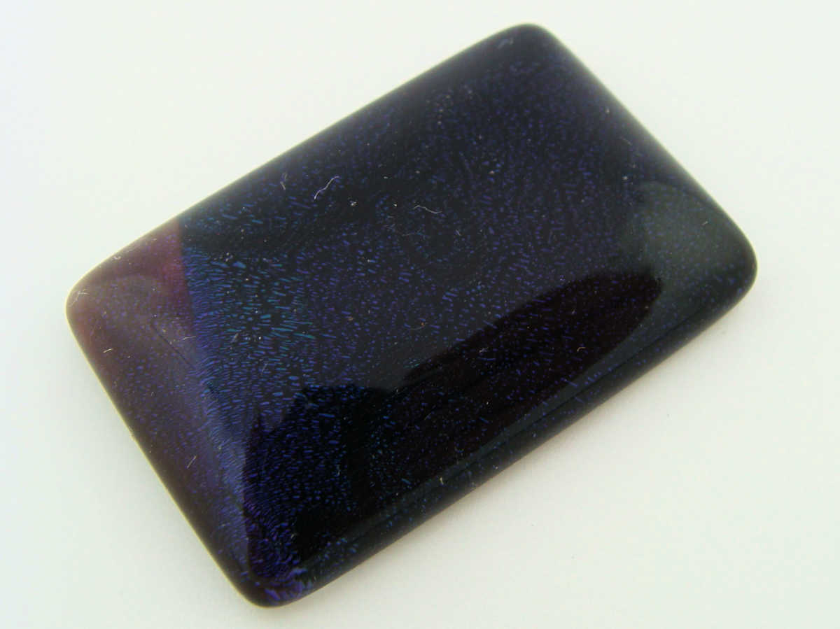 cabochon verre dichroique rectangle dichr-112