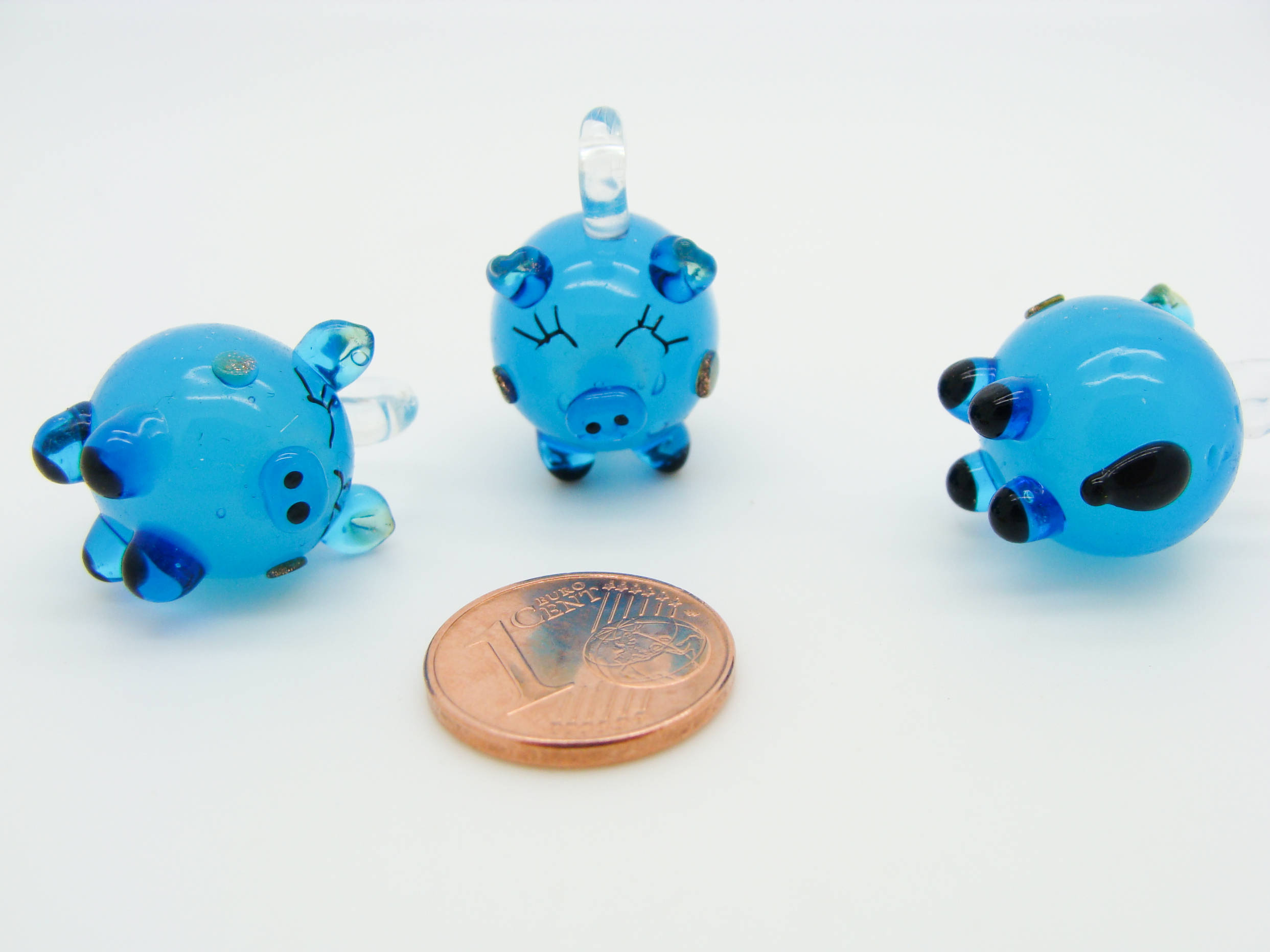 mini pendentif cochon bleu Pend-185-2
