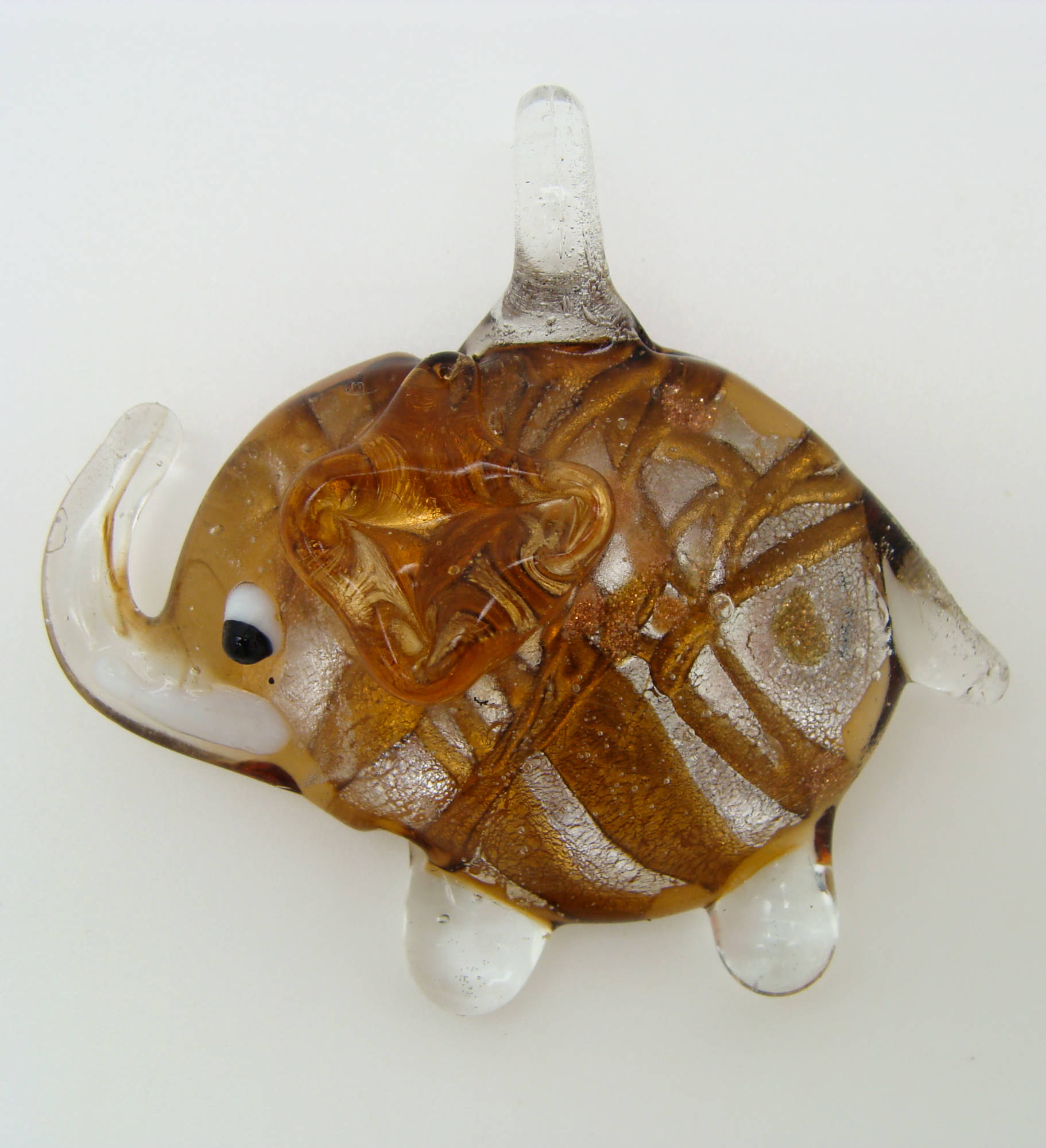 pendentif elephant marron animal Pend-186