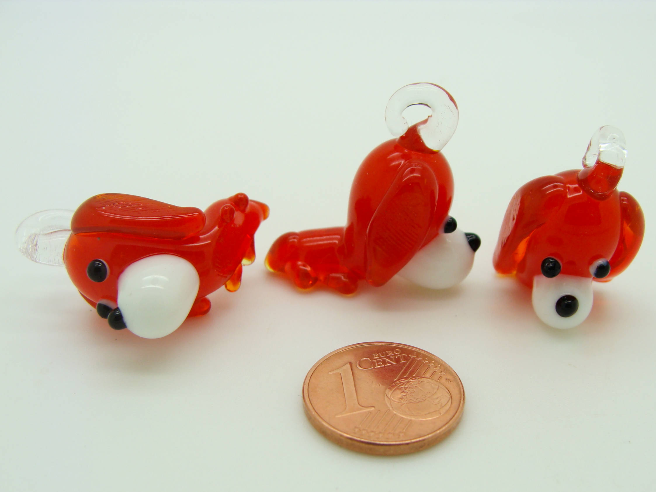 pendentif petit chien rouge Pend-220
