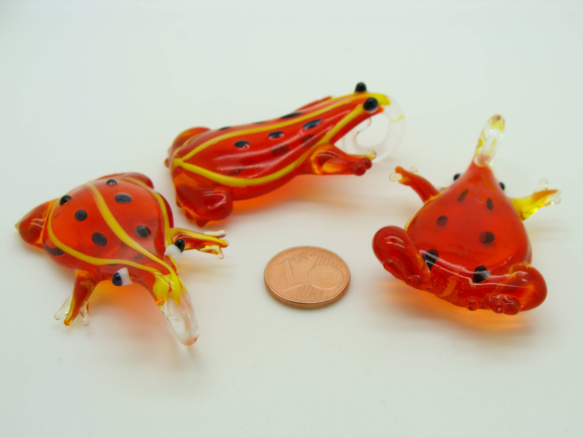 pendentif grenouille animal rouge Pend-237