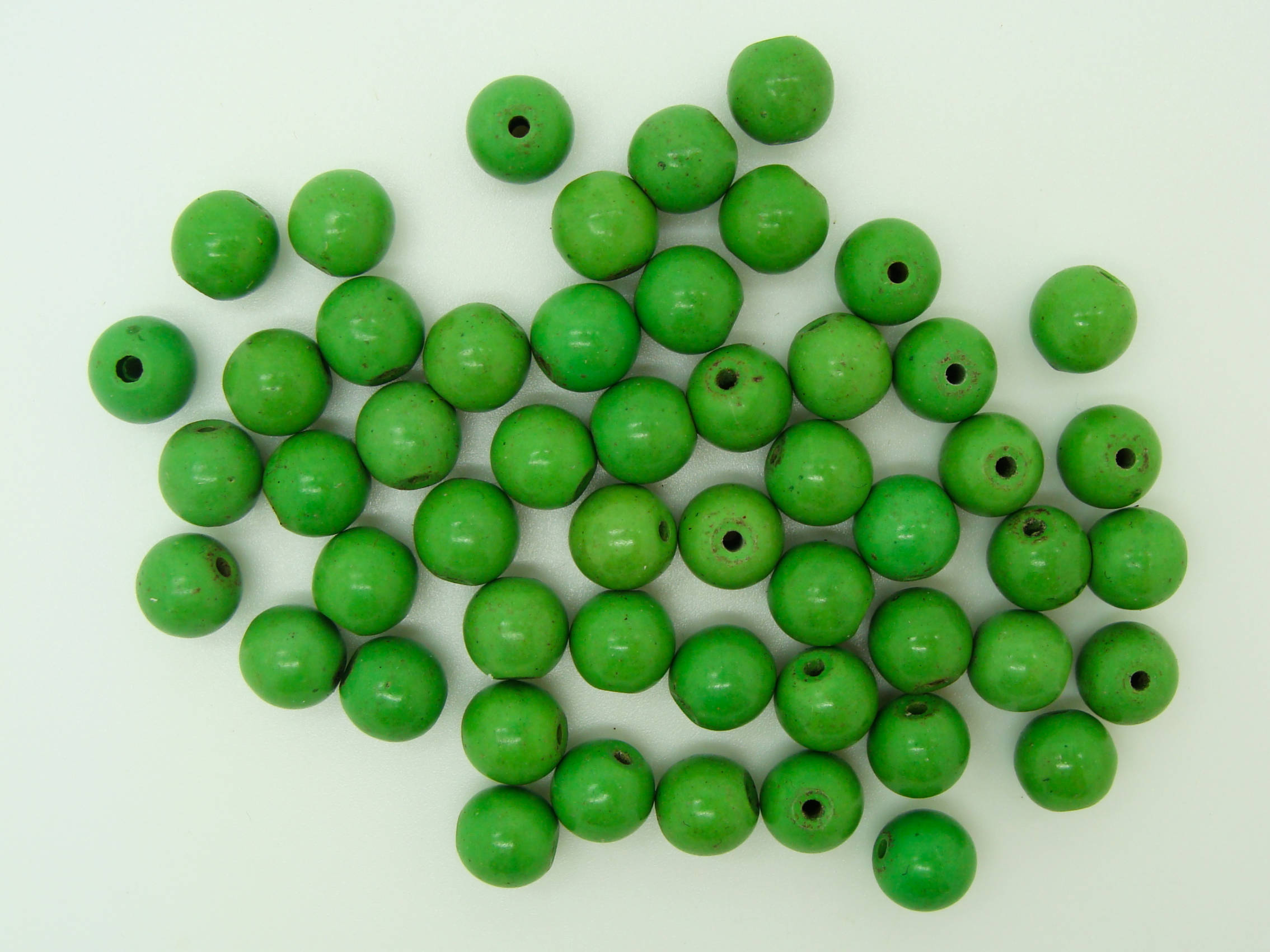 perle turquoise synthetique vert PIER34