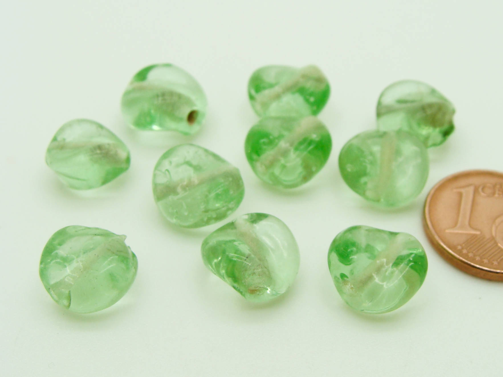 perle verre vert VS-mini-twist-vert