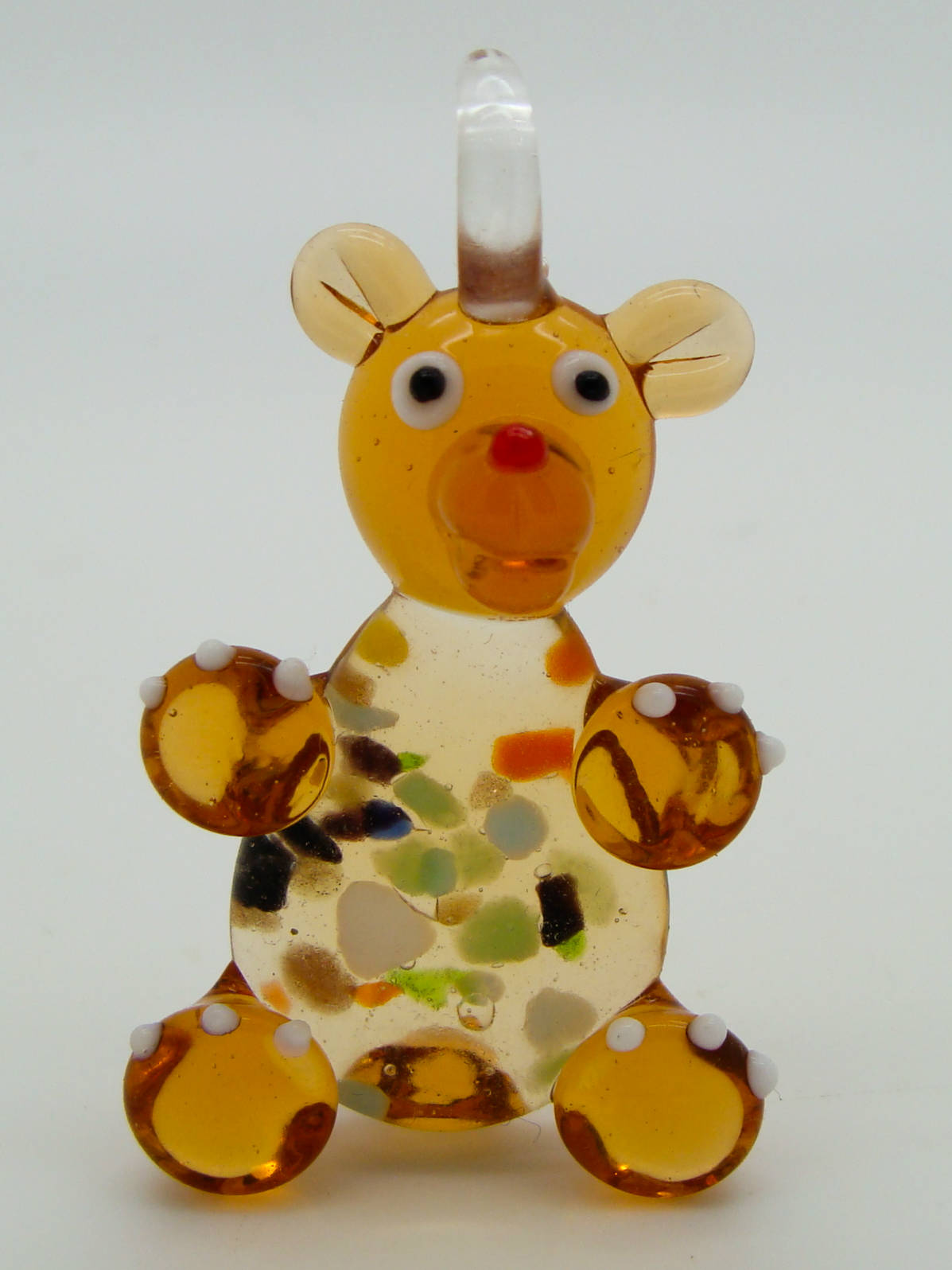 Pend-249-3 pendentif nounours marron ours