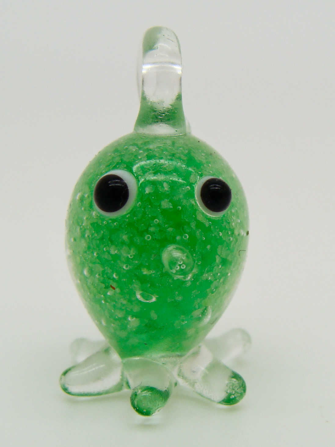 Pend-313-4 mini pendentif pieuvre vert
