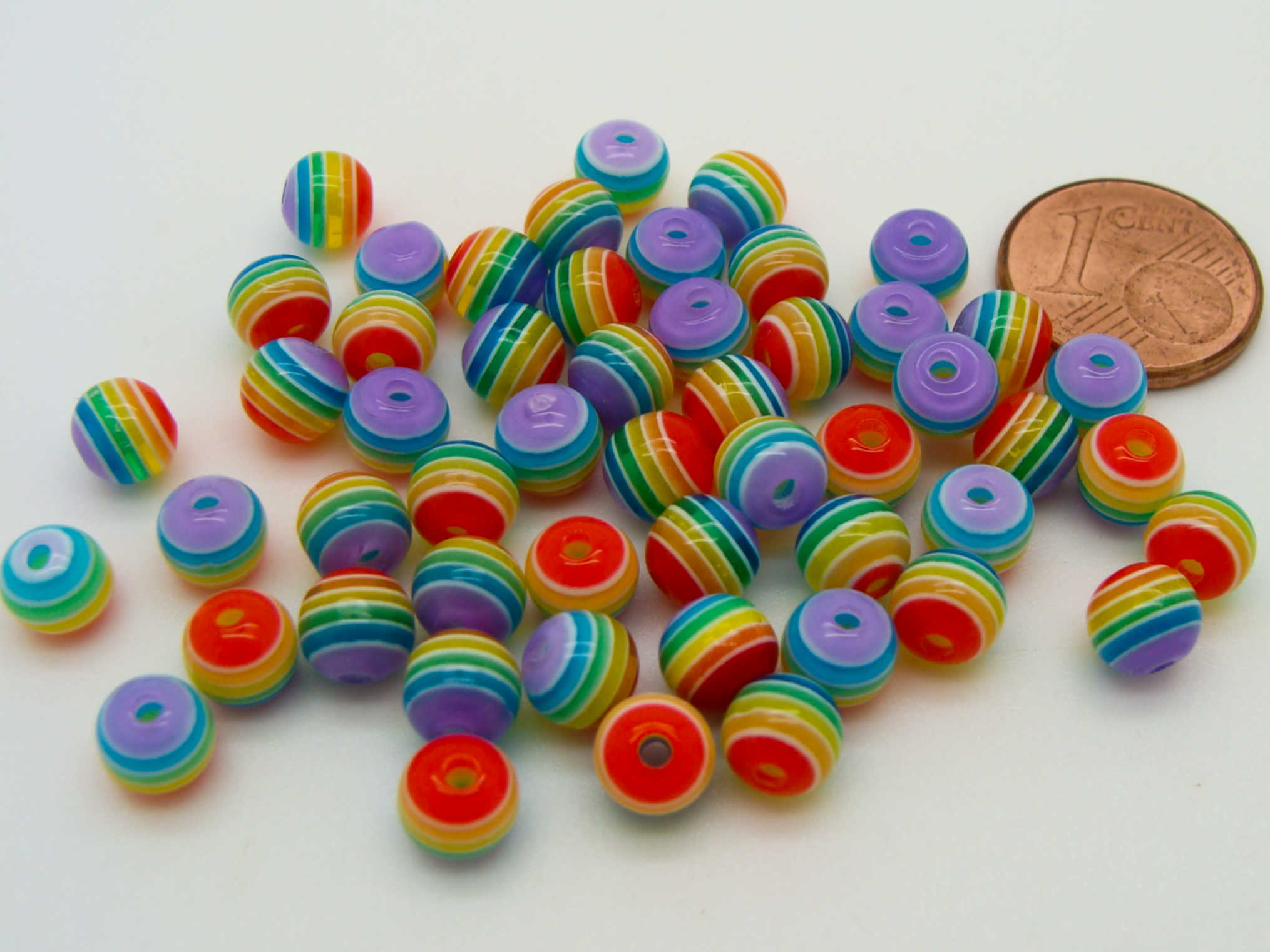 RES-35 perle strip 6mm colore