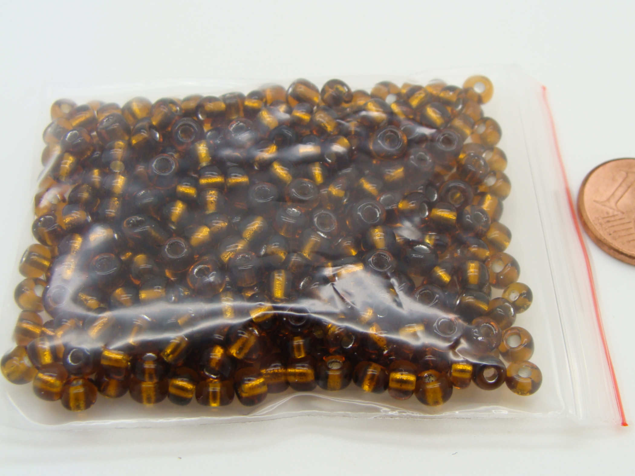 rocaille perle TA marron