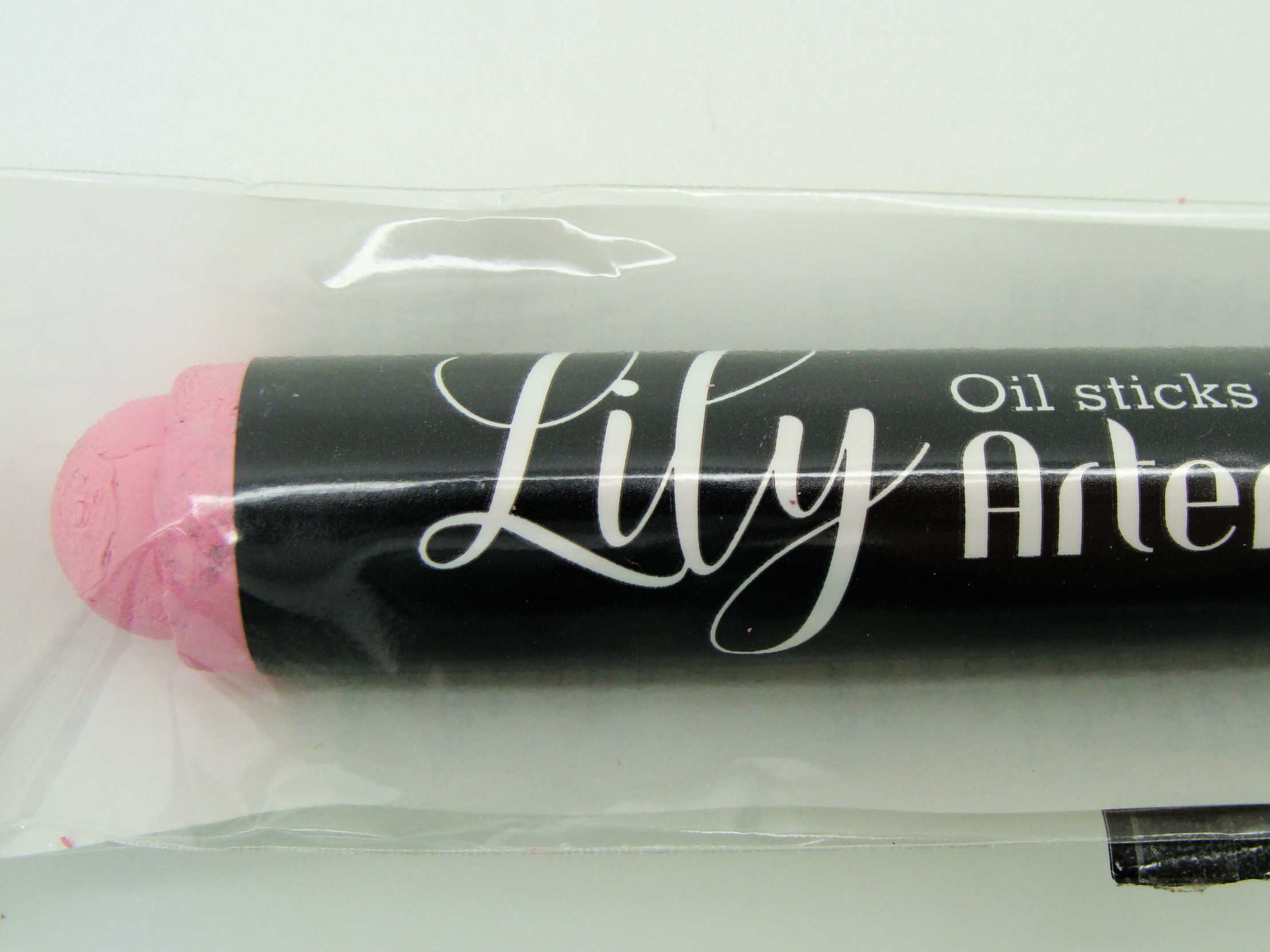 peinture baton rose pastel lily