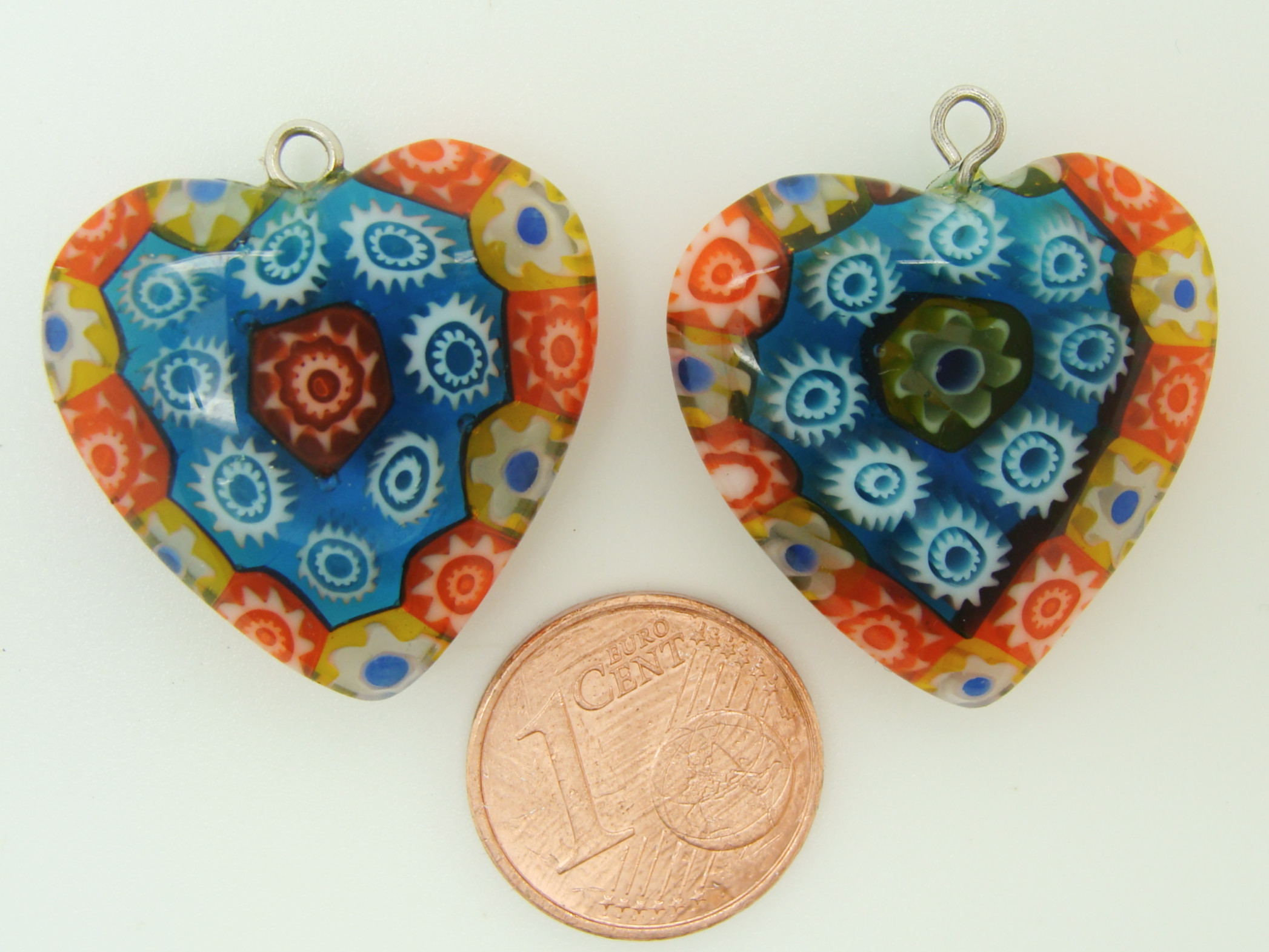 Mille-coeur-06 pendentif coeur verre millefiori