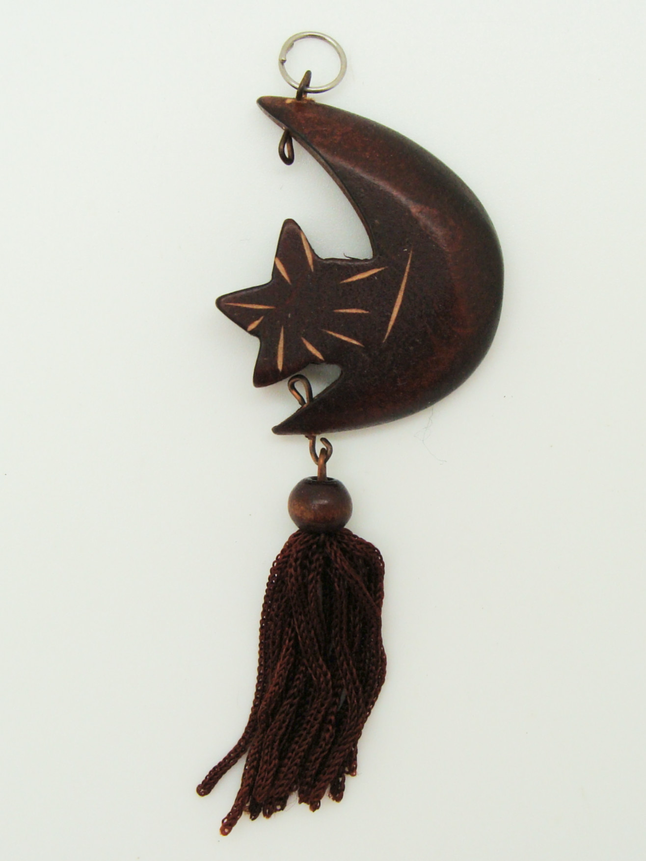 Pend-bois-04 pendentif bois lune marron grave