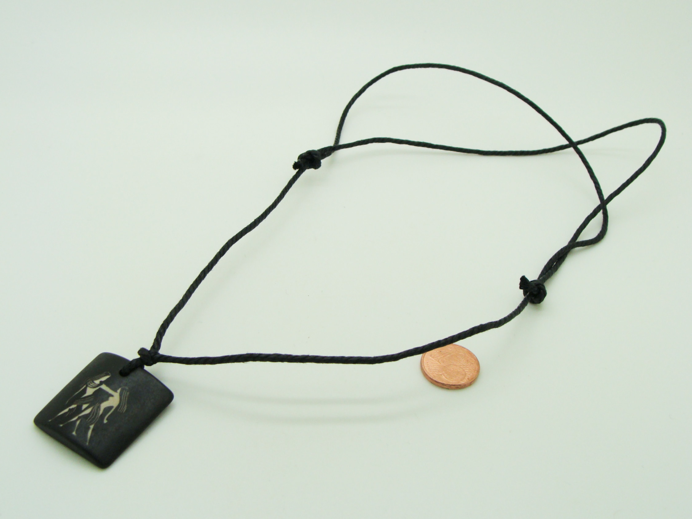Pend-bois-gemeaux pendentif collier bois signe zodiaque