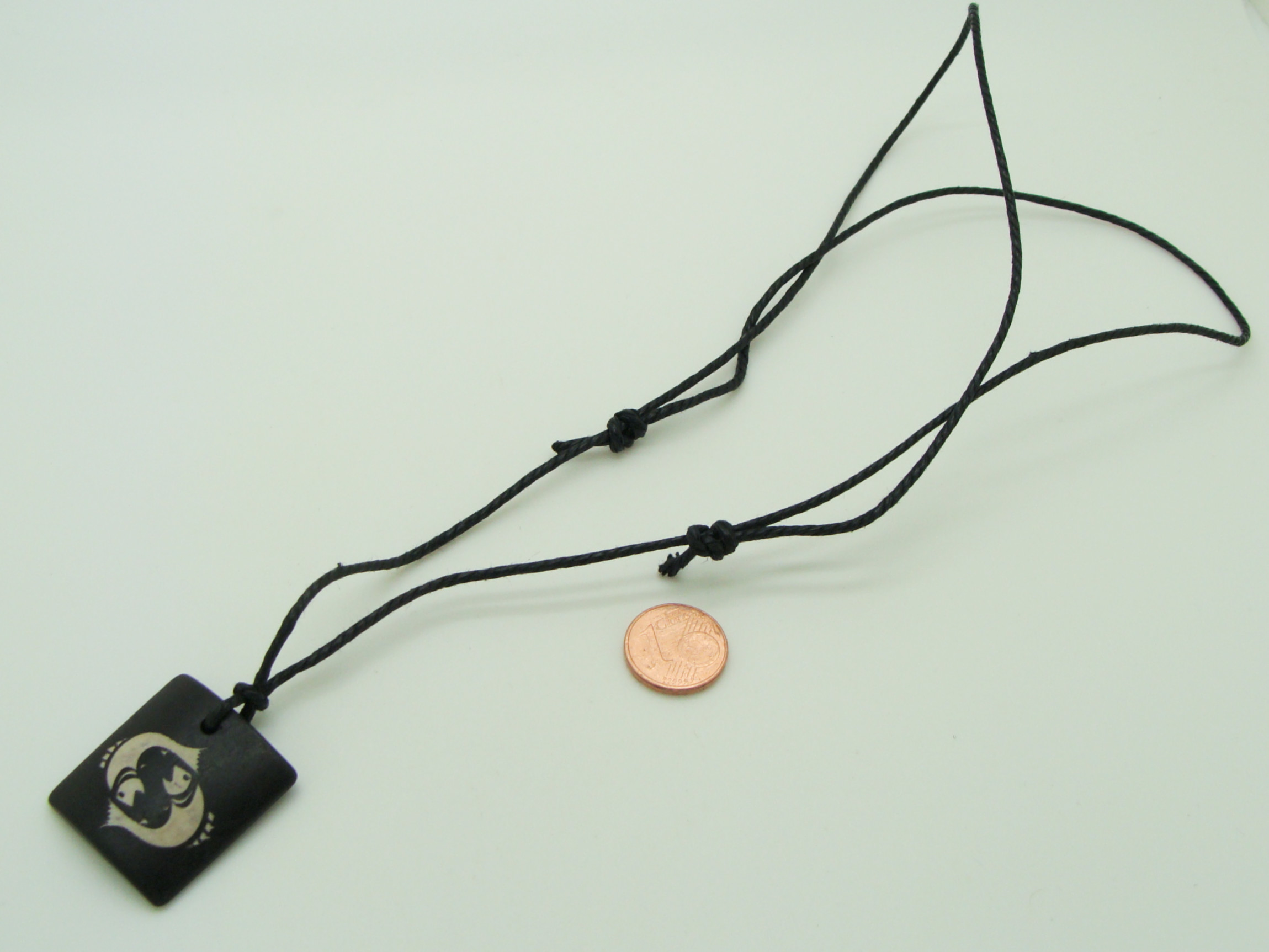 Pend-bois-poisson pendentif collier bois signe zodiaque