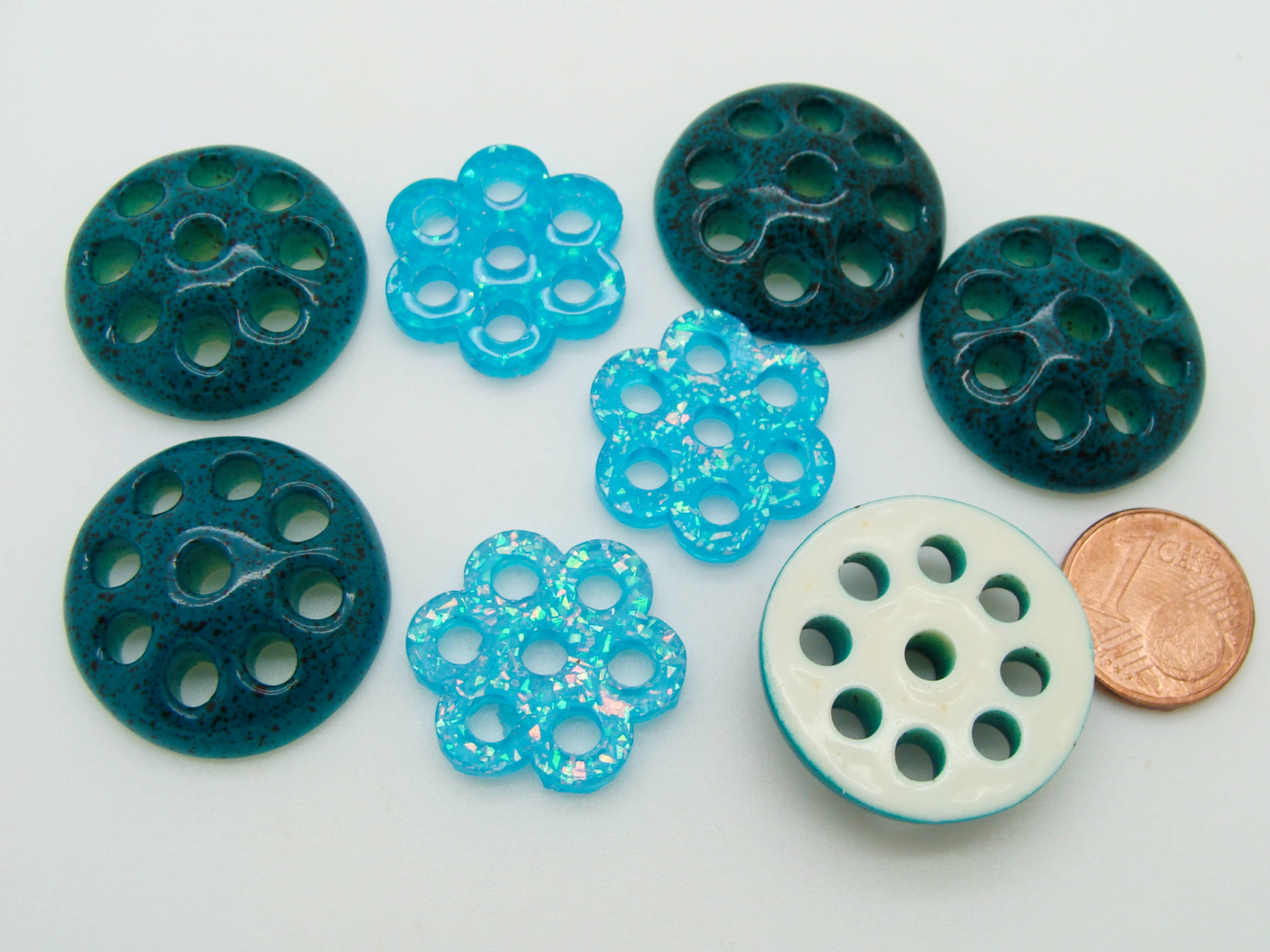 cab-lot13 cabochon bleu