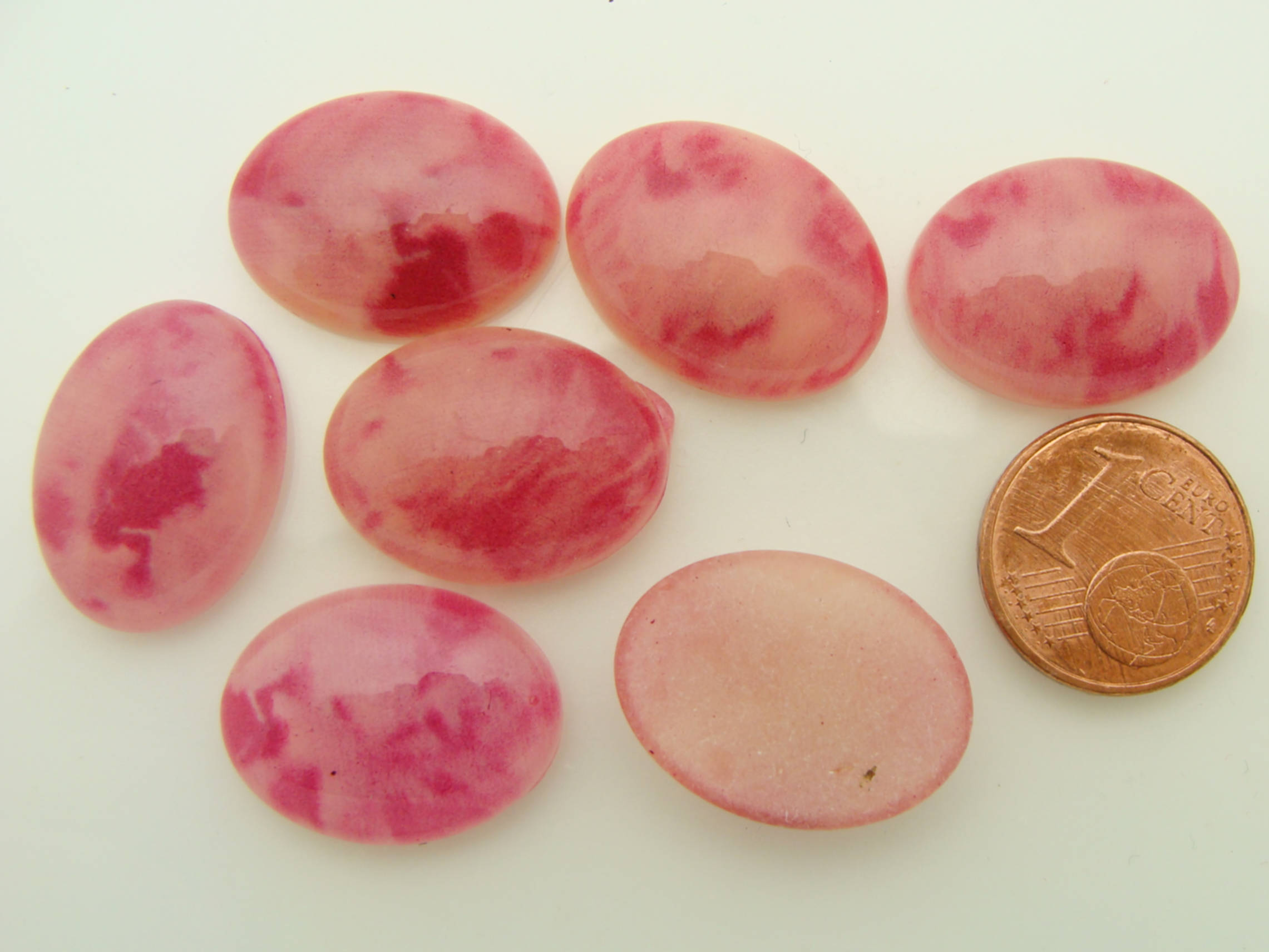 cab-lot21 cabochon rose