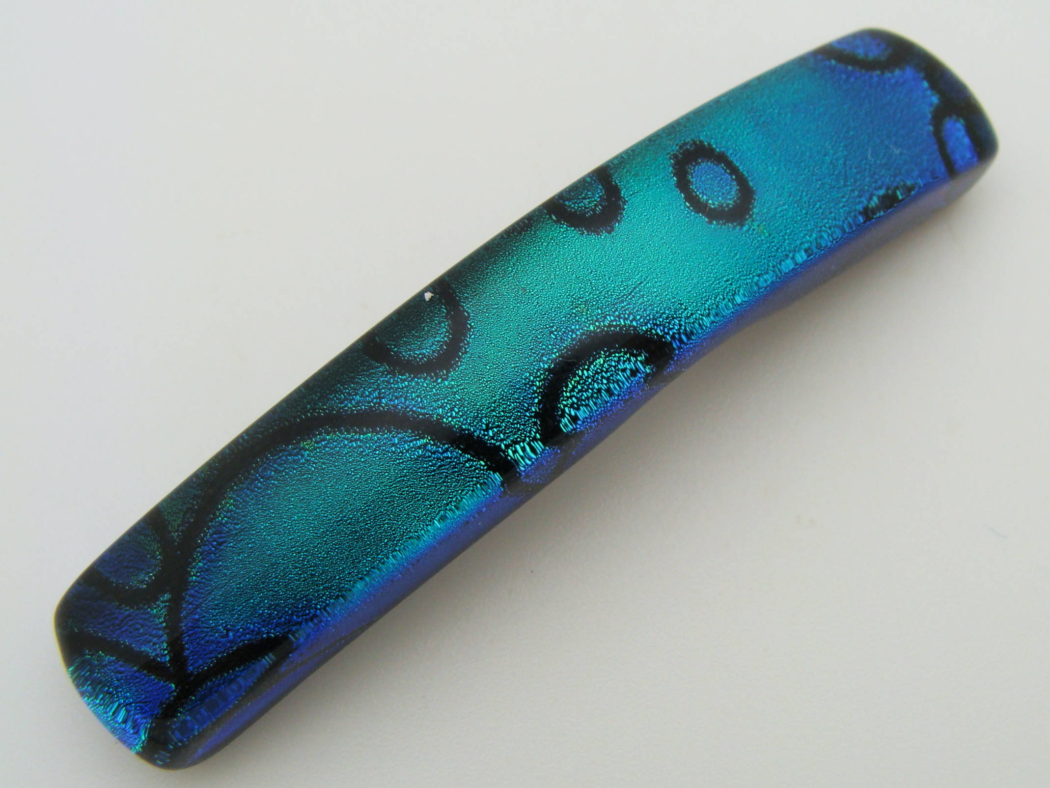 cabochon rectangle courbe verre dichroique 03