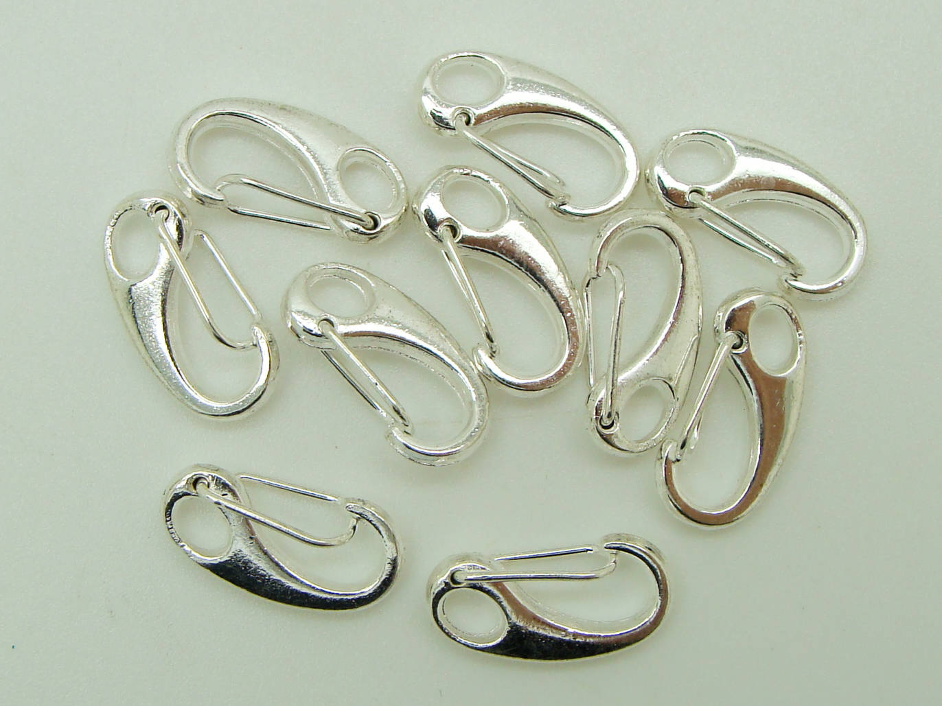 mousquetons argentes maroquinerie 16mm p4