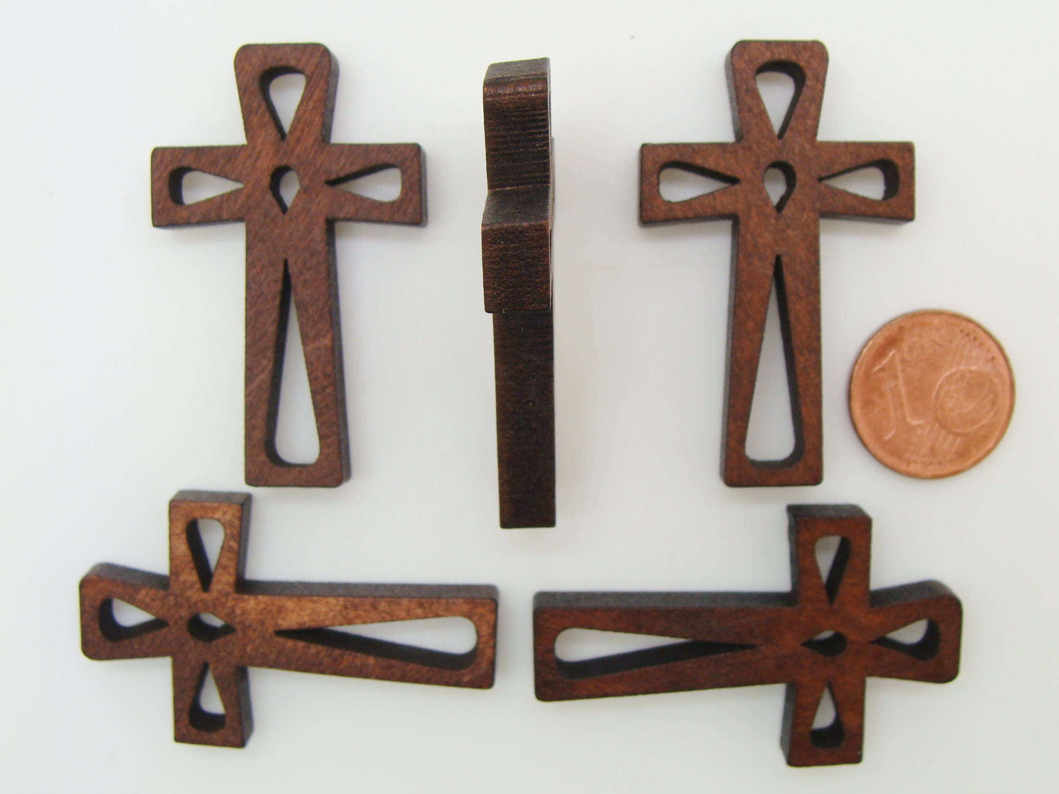 pendentif croix bois PB15