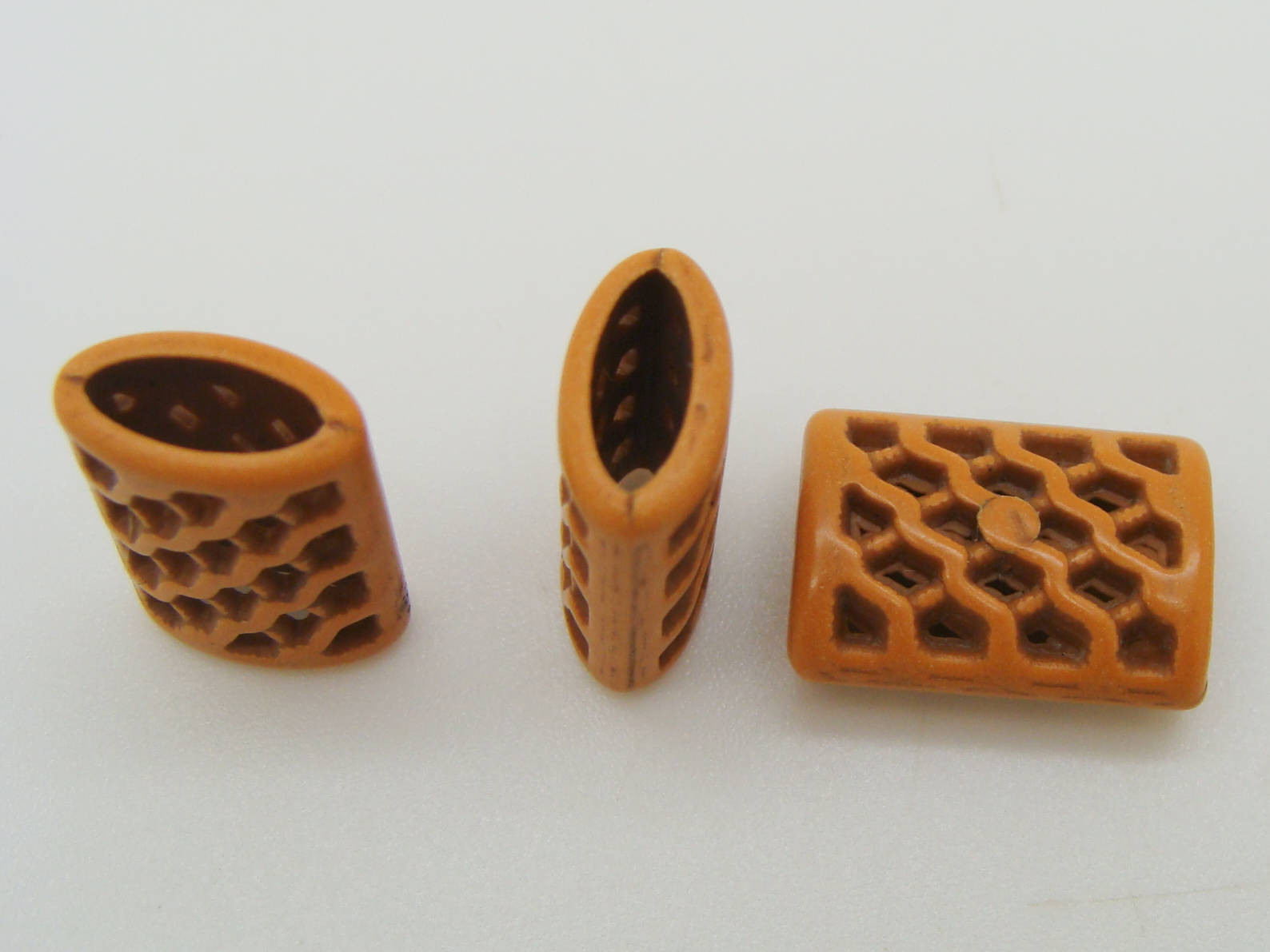 perles marrons acryliques RES-23