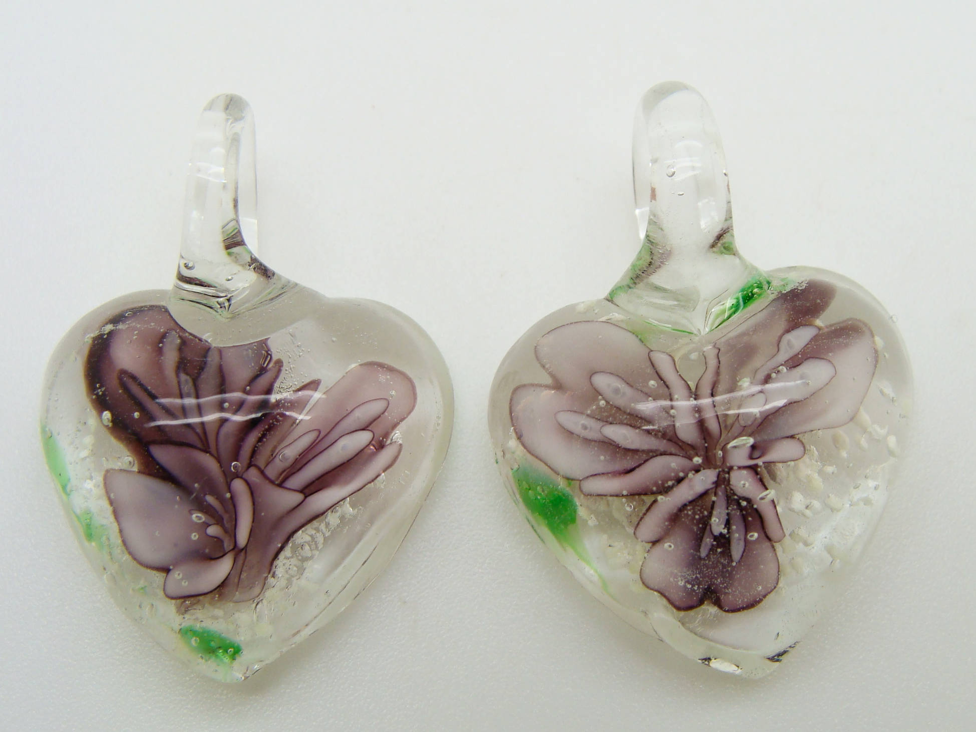 pendentif fleur violet Pend-284-violet