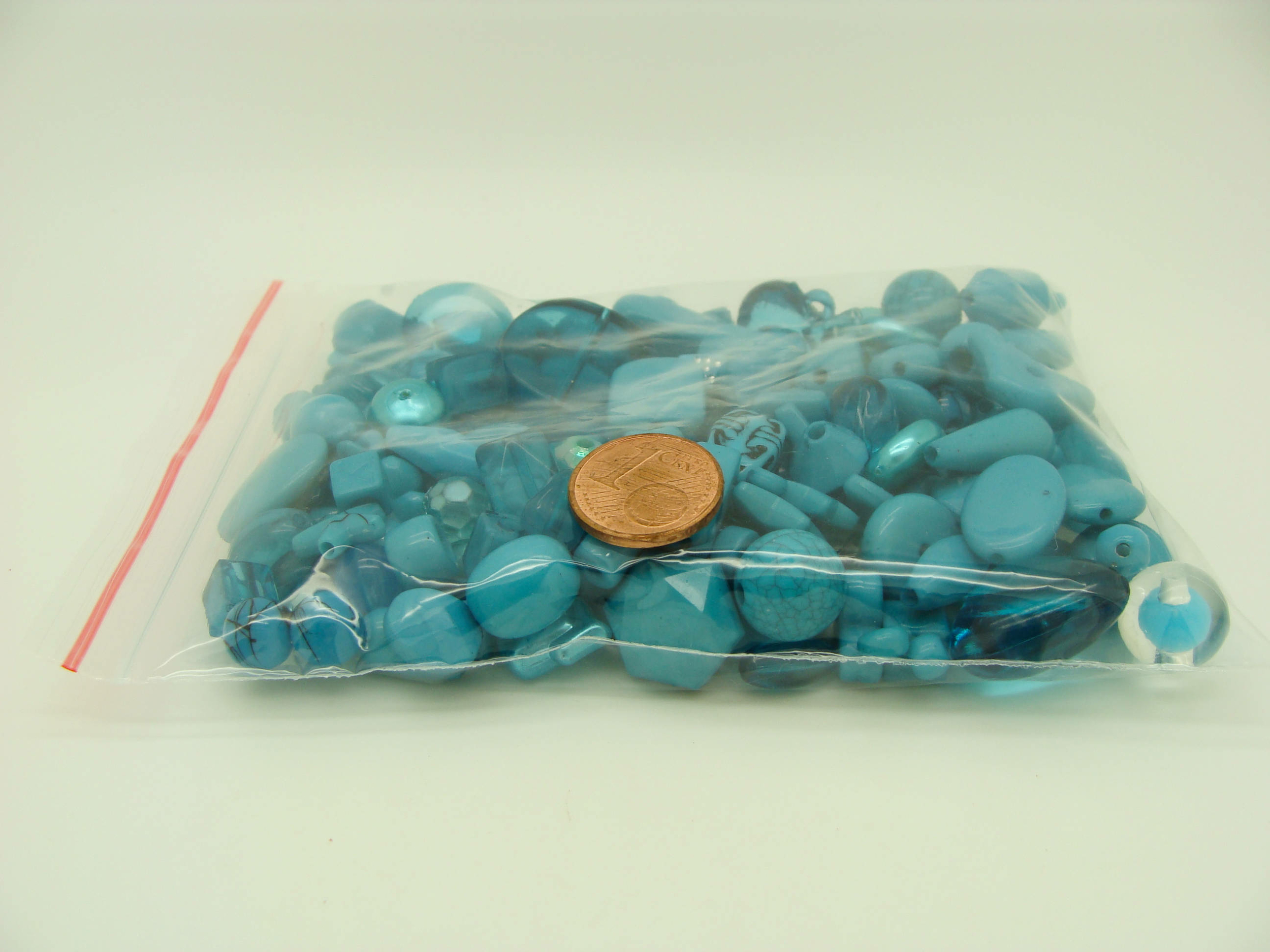 perle bleue acrylique divers acry-75g-bleu