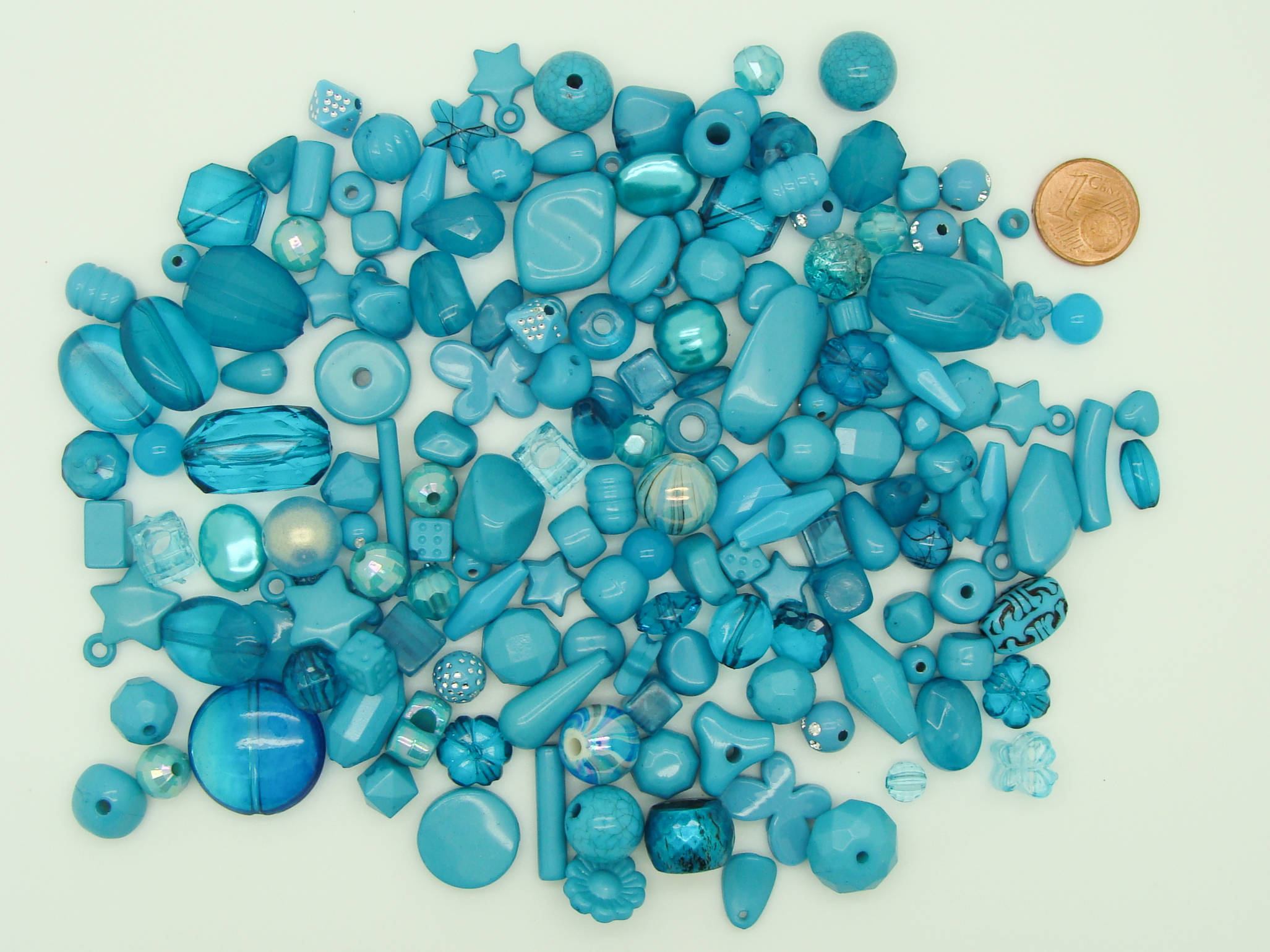 acry-75g-bleu perle bleue acrylique 75 grammes