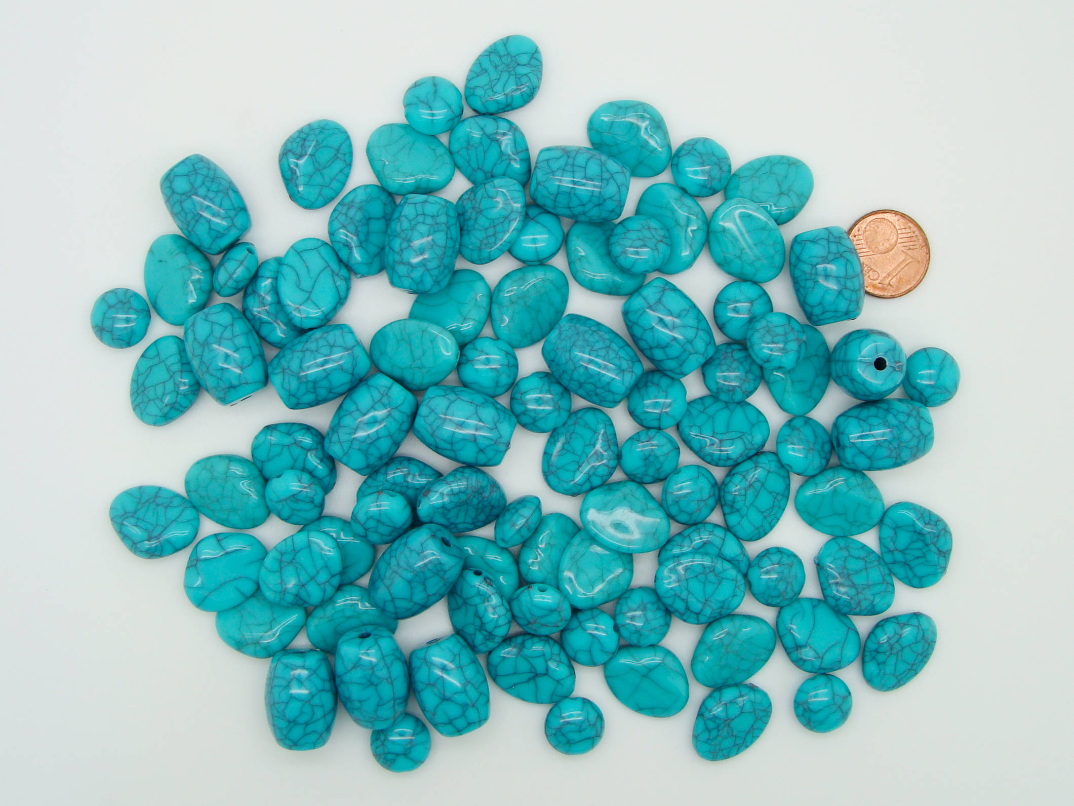 acry-75g-turquoise perle acrylique aspect turquoise economique