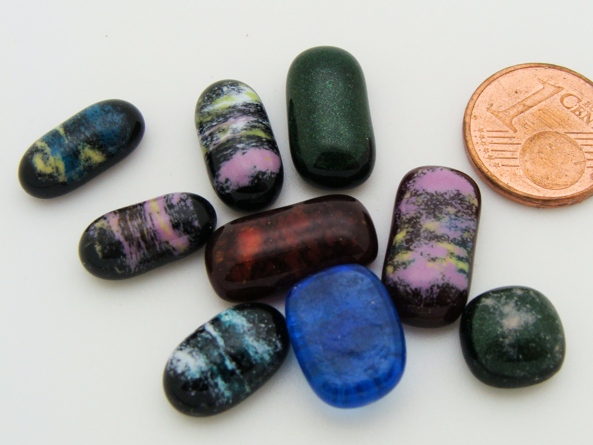 lot cabochons verre fusing cab-fusing-159