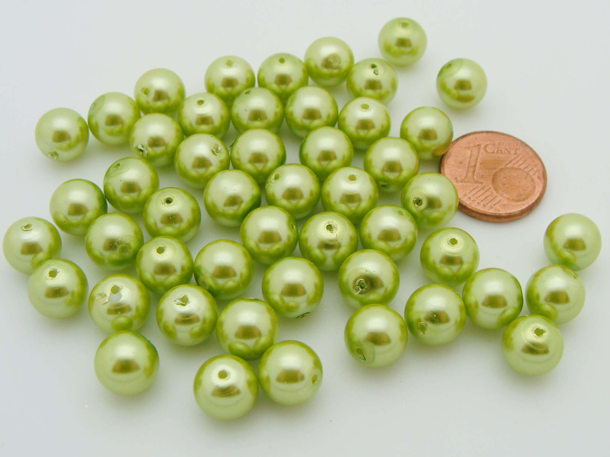 PV-R8-nacre perle vert pistache