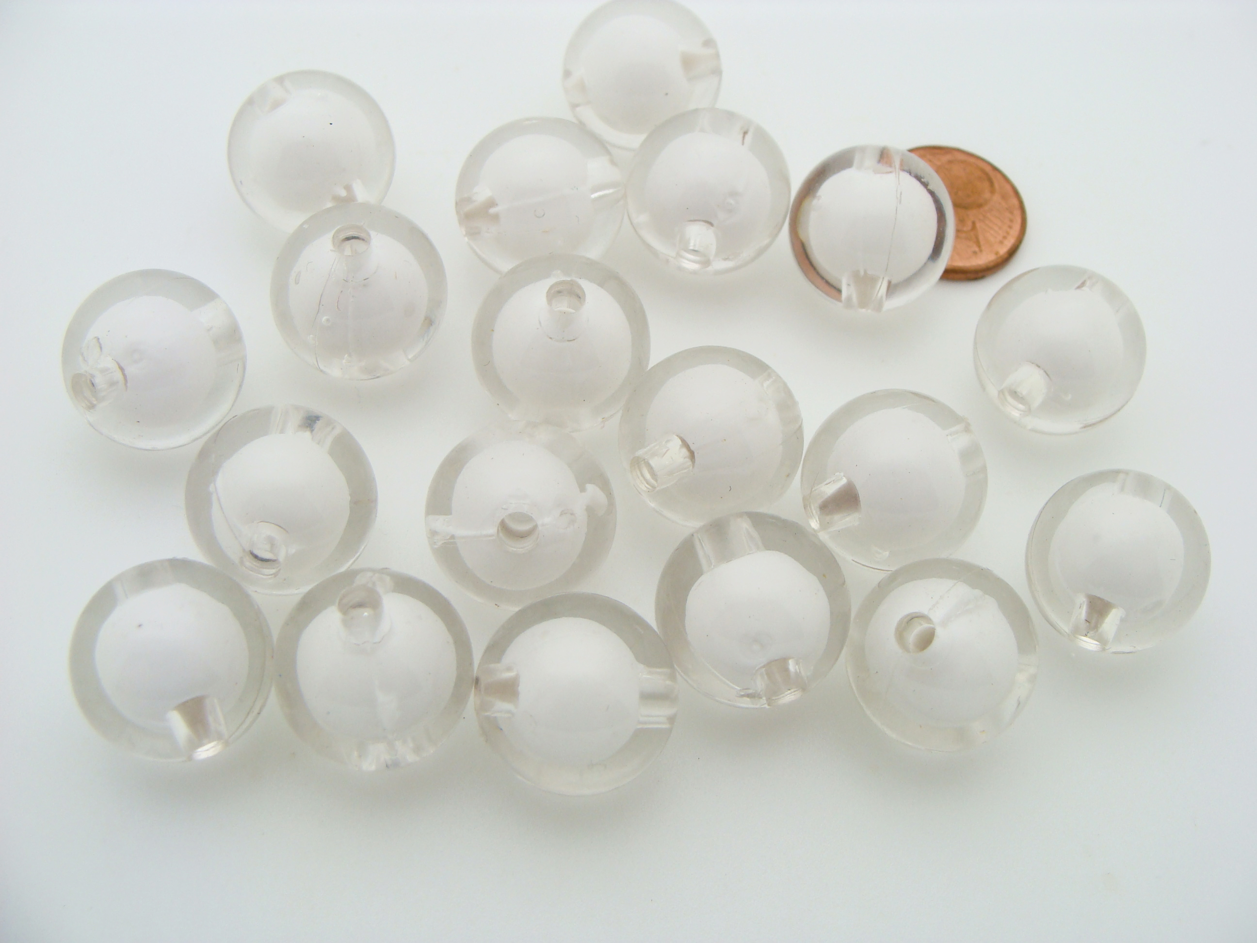 perle blanche acrylique blanche RES-03