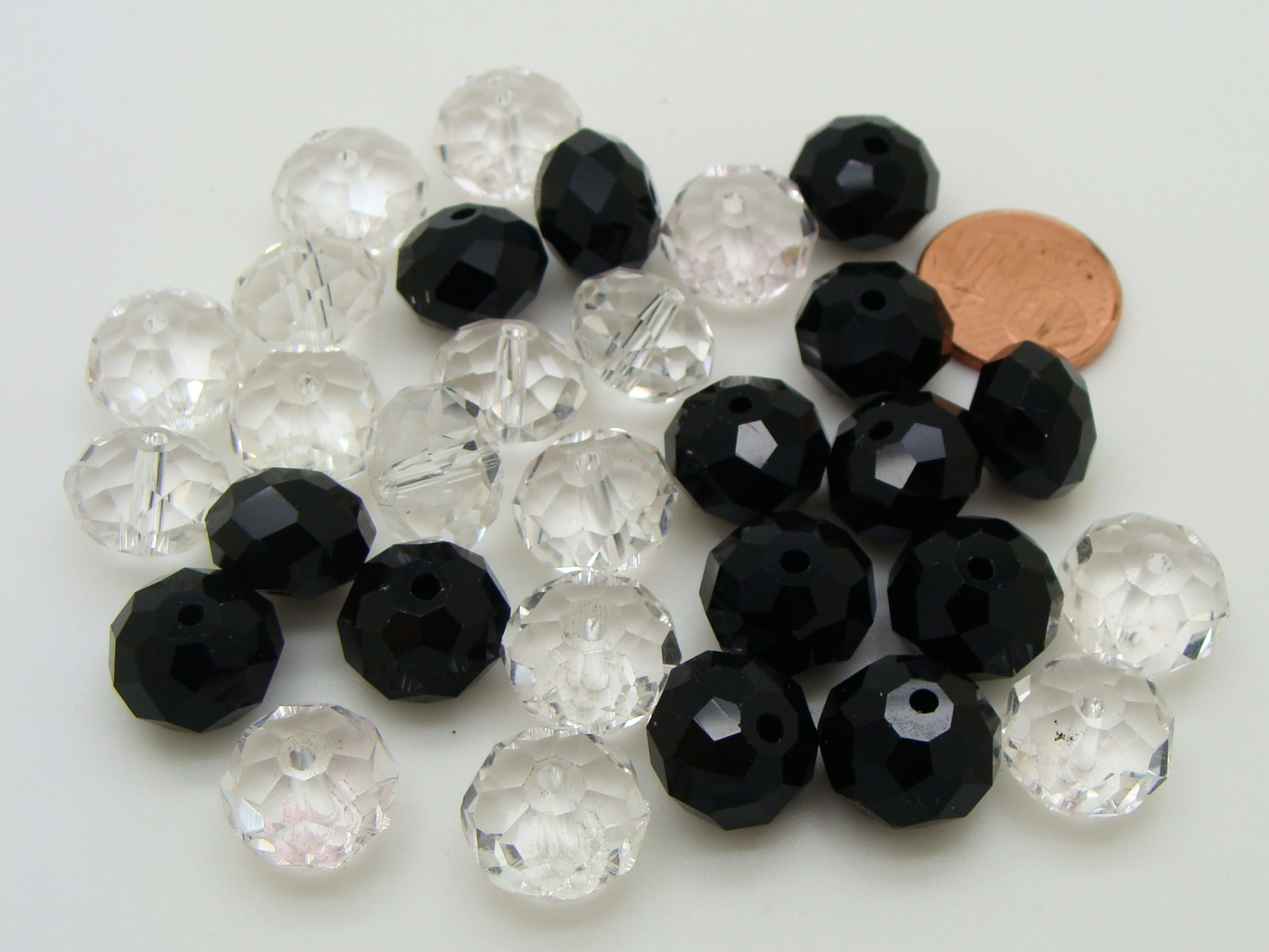 perle acrylique trans noir RES-lot-20