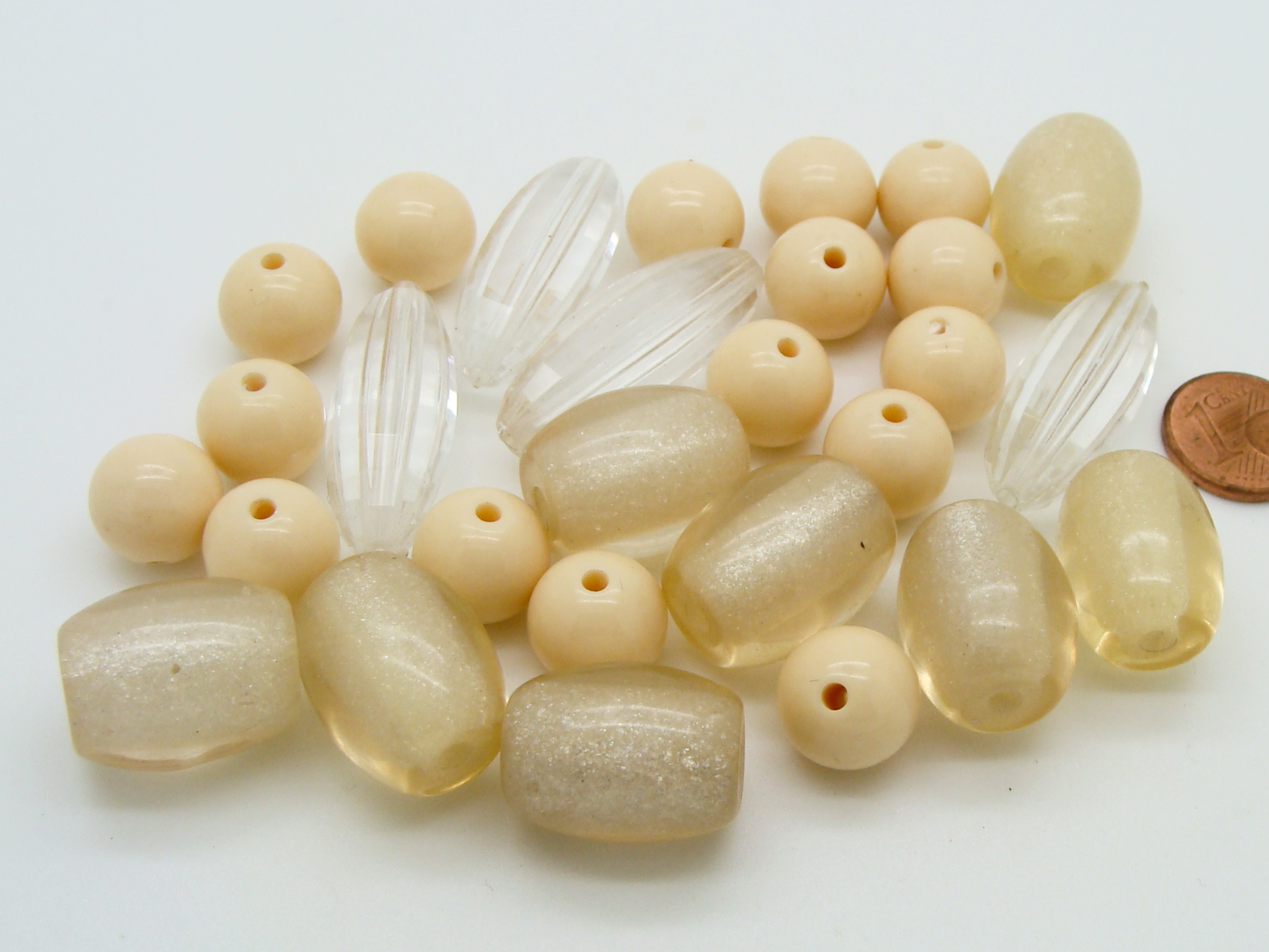 perle acrylique creme RES-lot-23