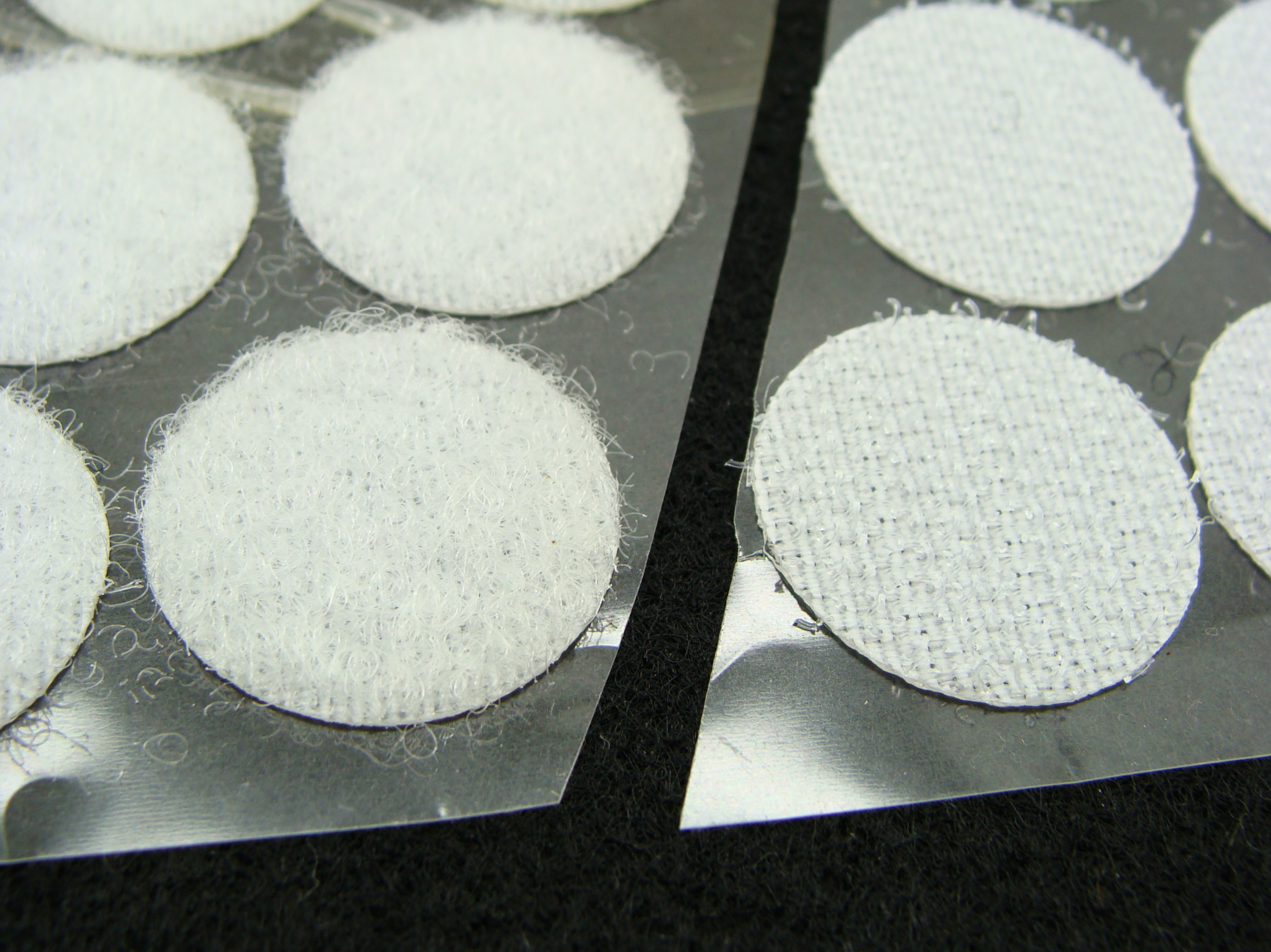 fermoir velcro blanc fermoir