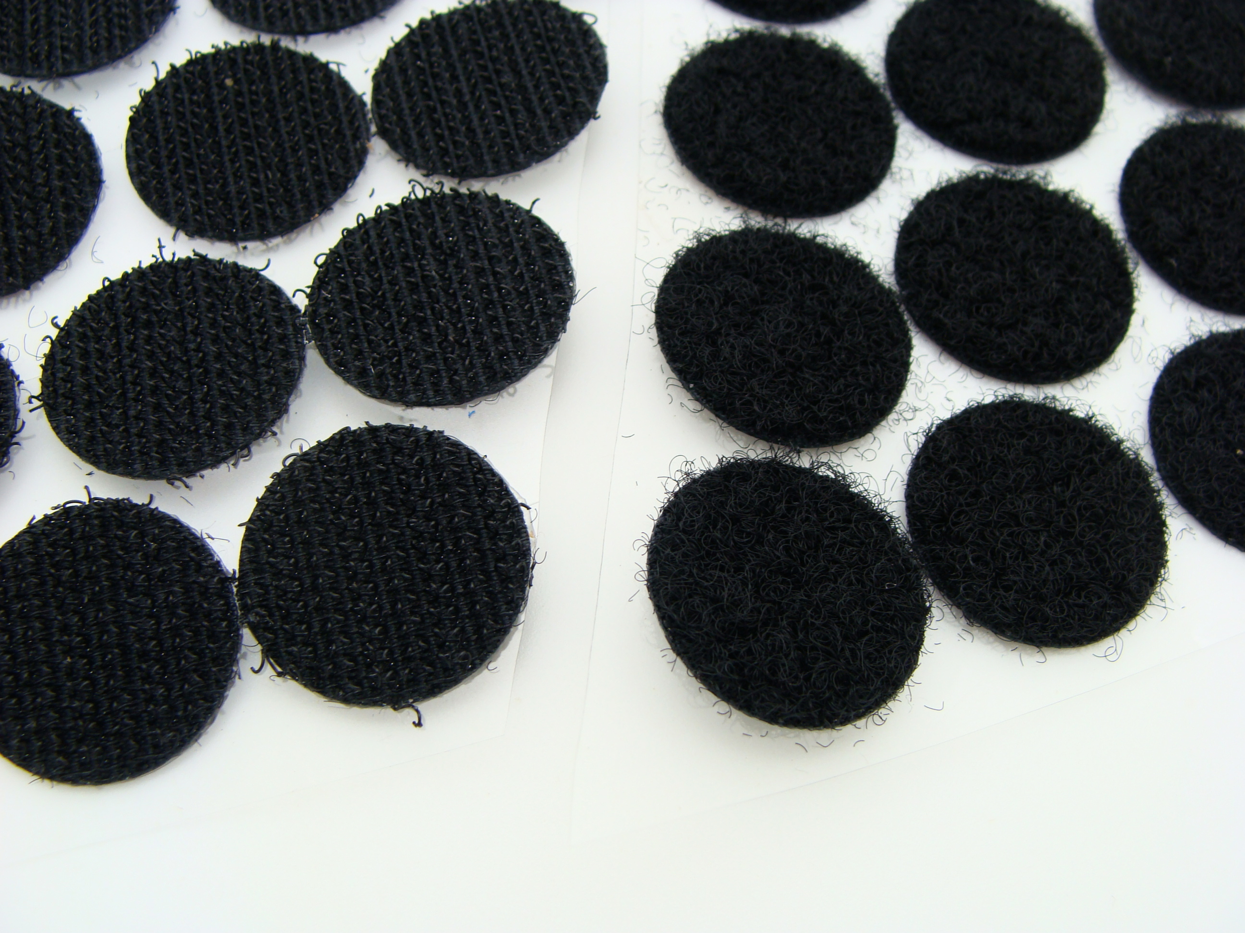 fermoir velcro noir