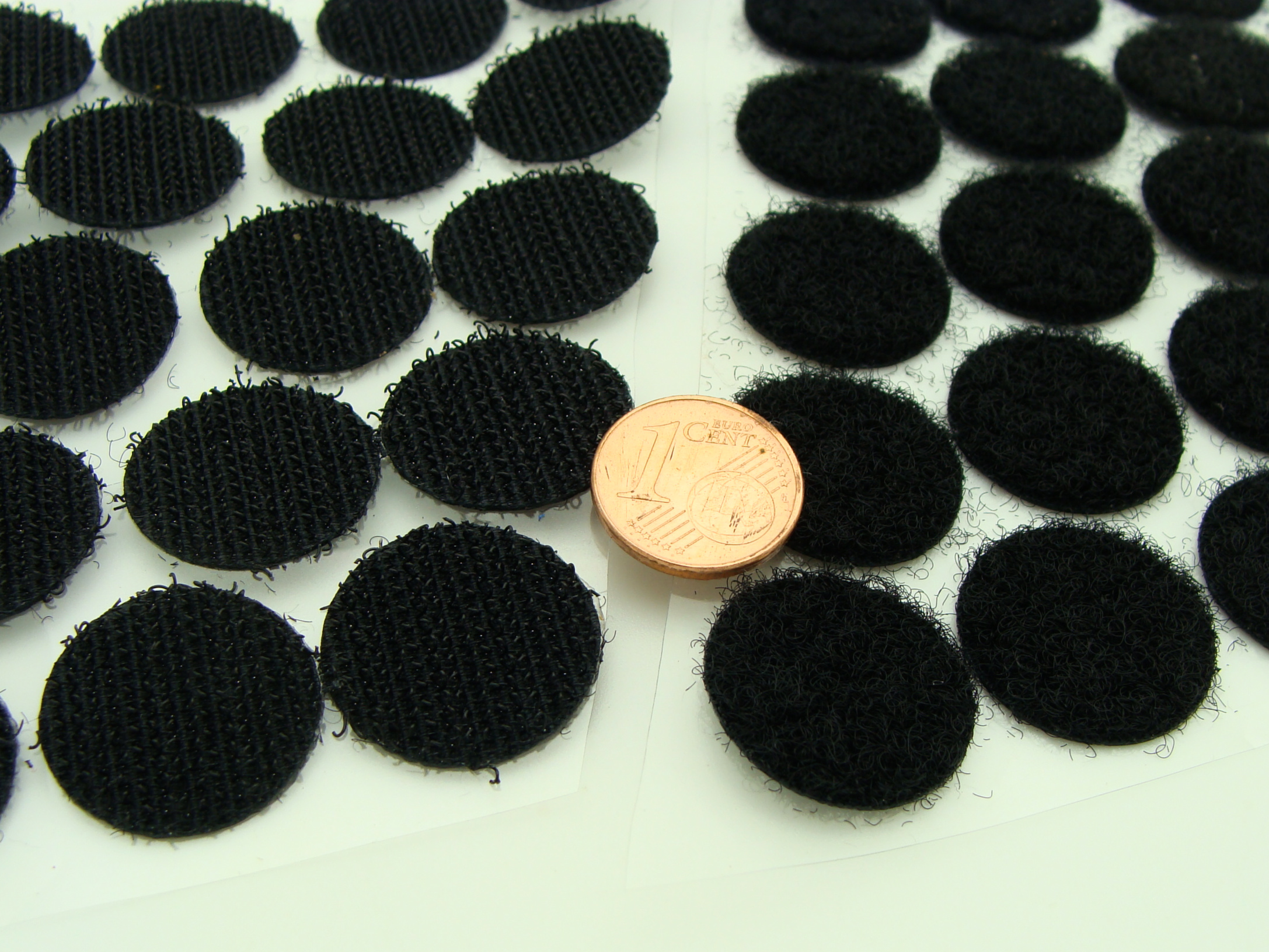 fermoir velcro noir fermeture