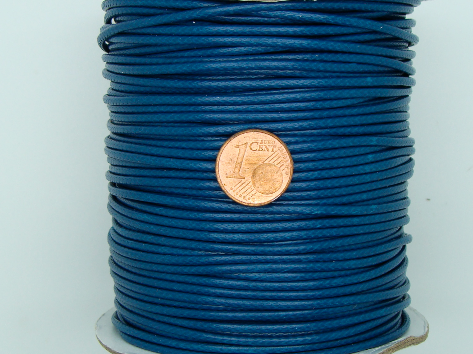 fil polyester 2mm bleu fonce