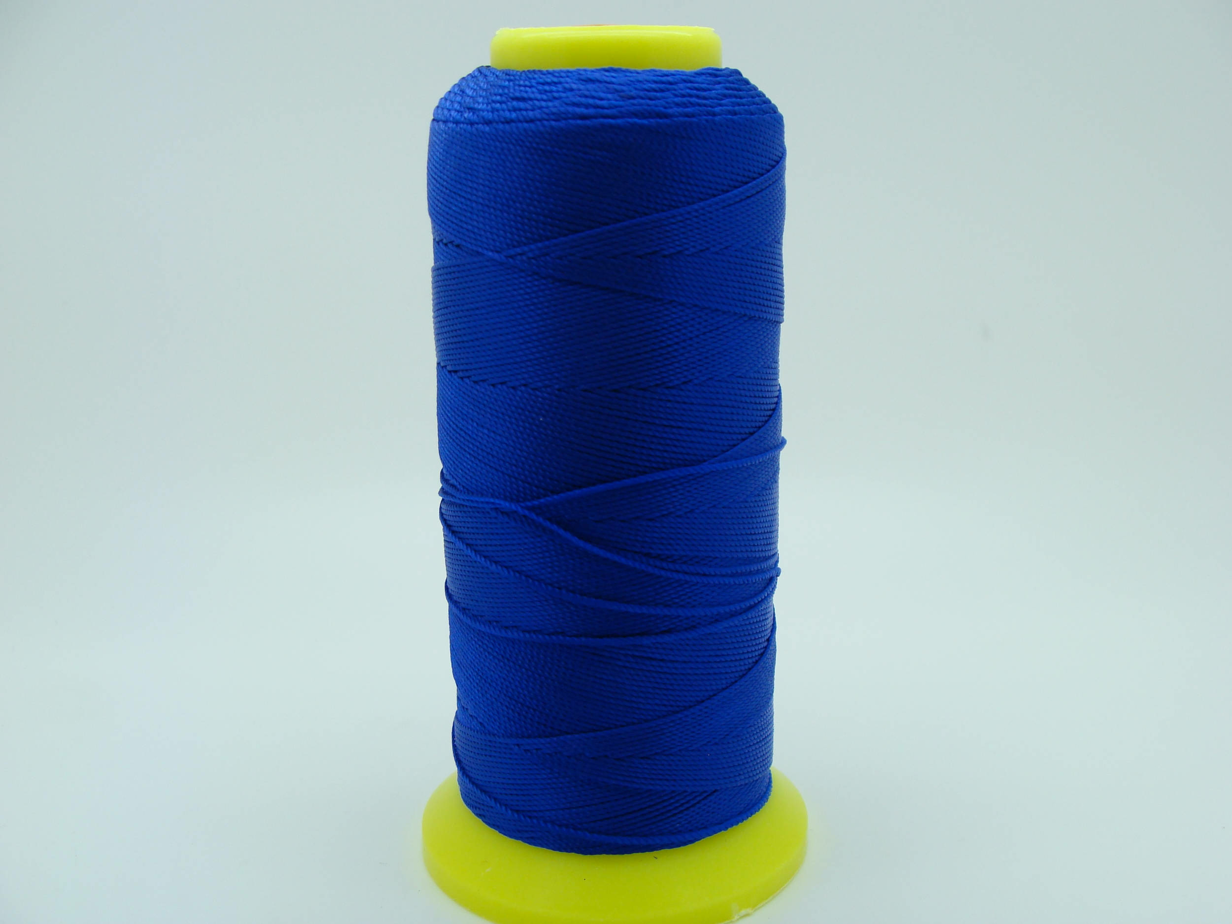 fil polyester 08 tresse bobine bleu fonce
