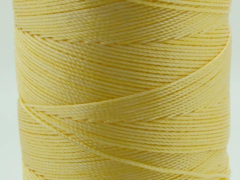 fil polyester 08 tresse bobine dore cordon